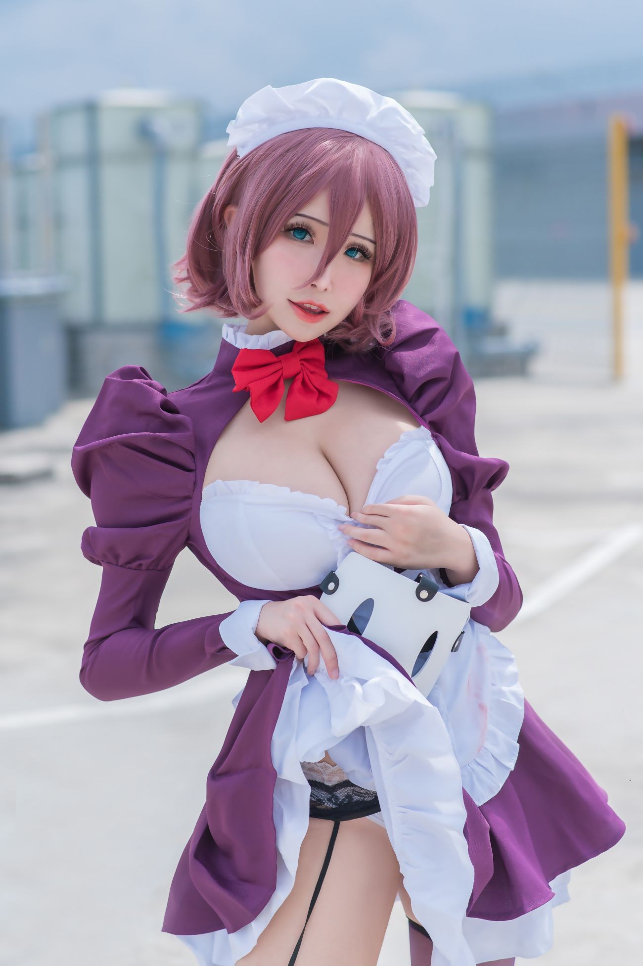 图片[4]-花リリ Plant Lily Maid Mask-COS世界
