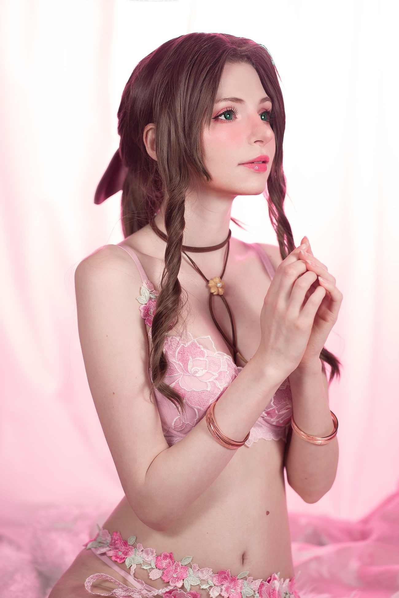 图片[3]-Peach milky Aerith Lingerie-COS世界