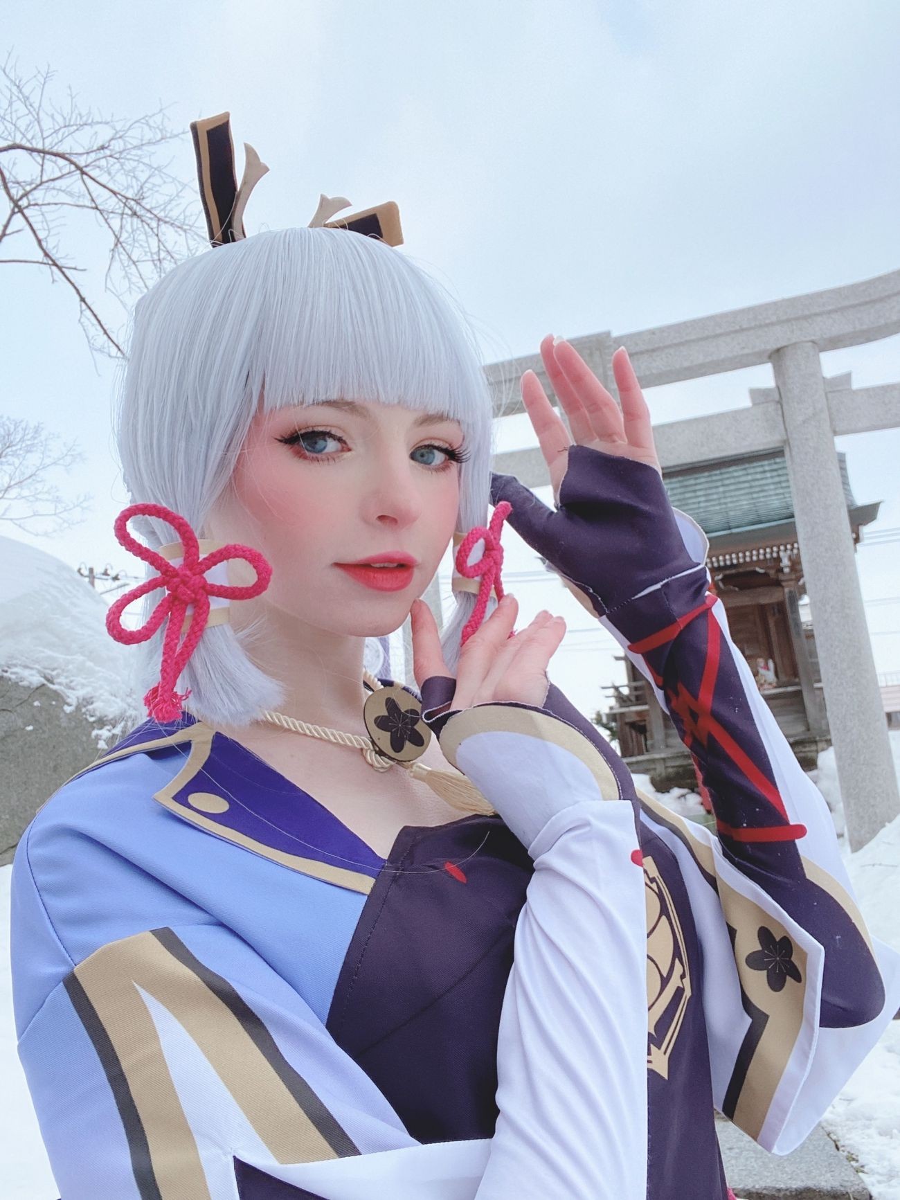 图片[4]-Peach milky Ayaka genshin impact-COS世界