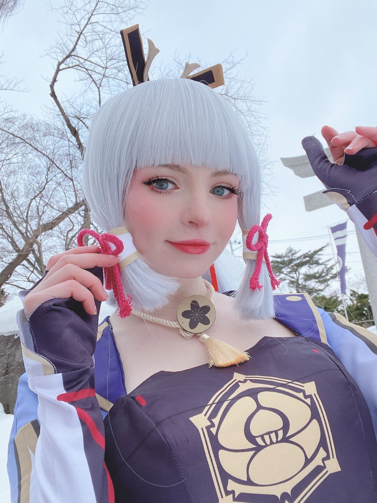 图片[2]-Peach milky Ayaka genshin impact-COS世界