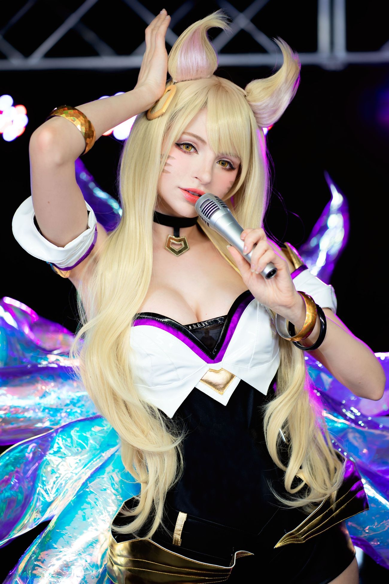 图片[2]-Peach milky Peachmilky KDA Ahri League of Legends-COS世界