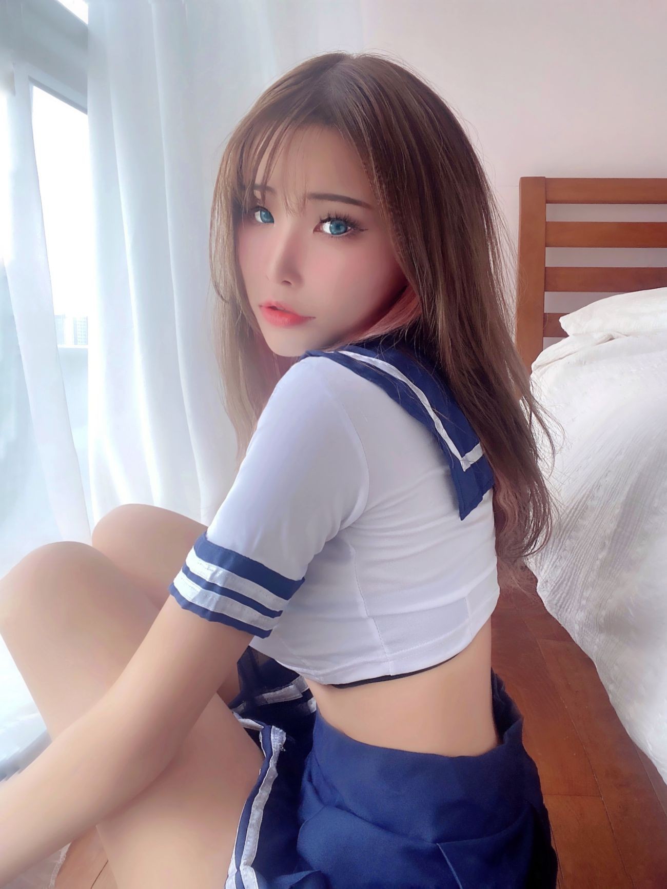 图片[2]-花リリ Plant Lily School Girl-COS世界