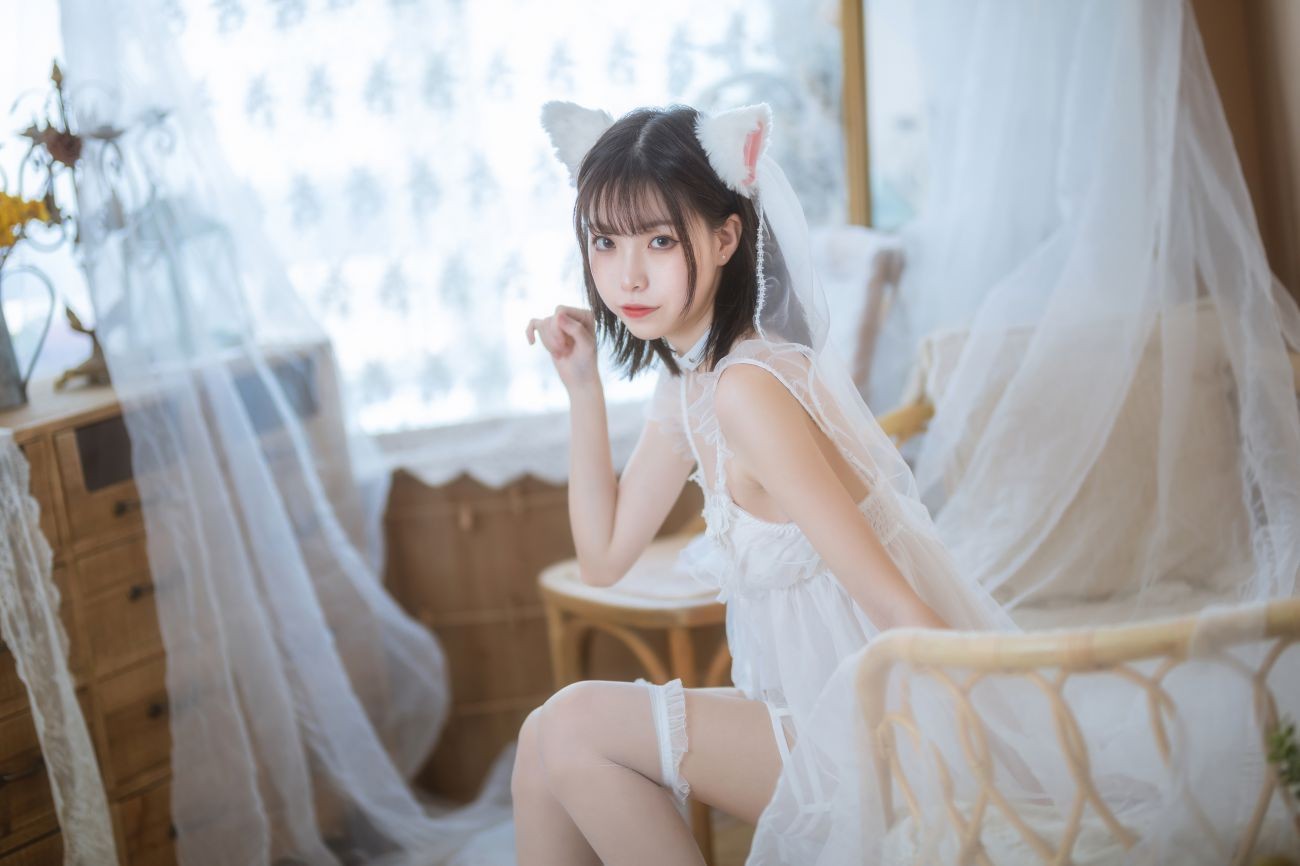 图片[4]-许岚 少女白色裙-COS世界
