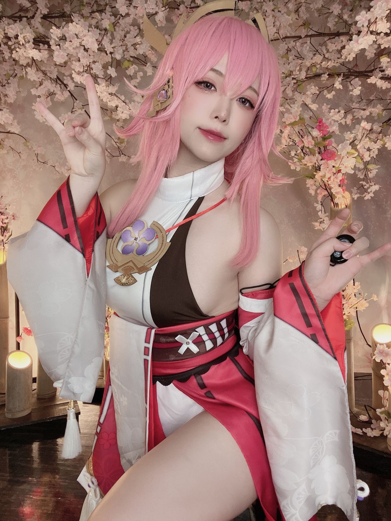 图片[5]-Rizuna りずな Yae Miko Genshin Impact-COS世界