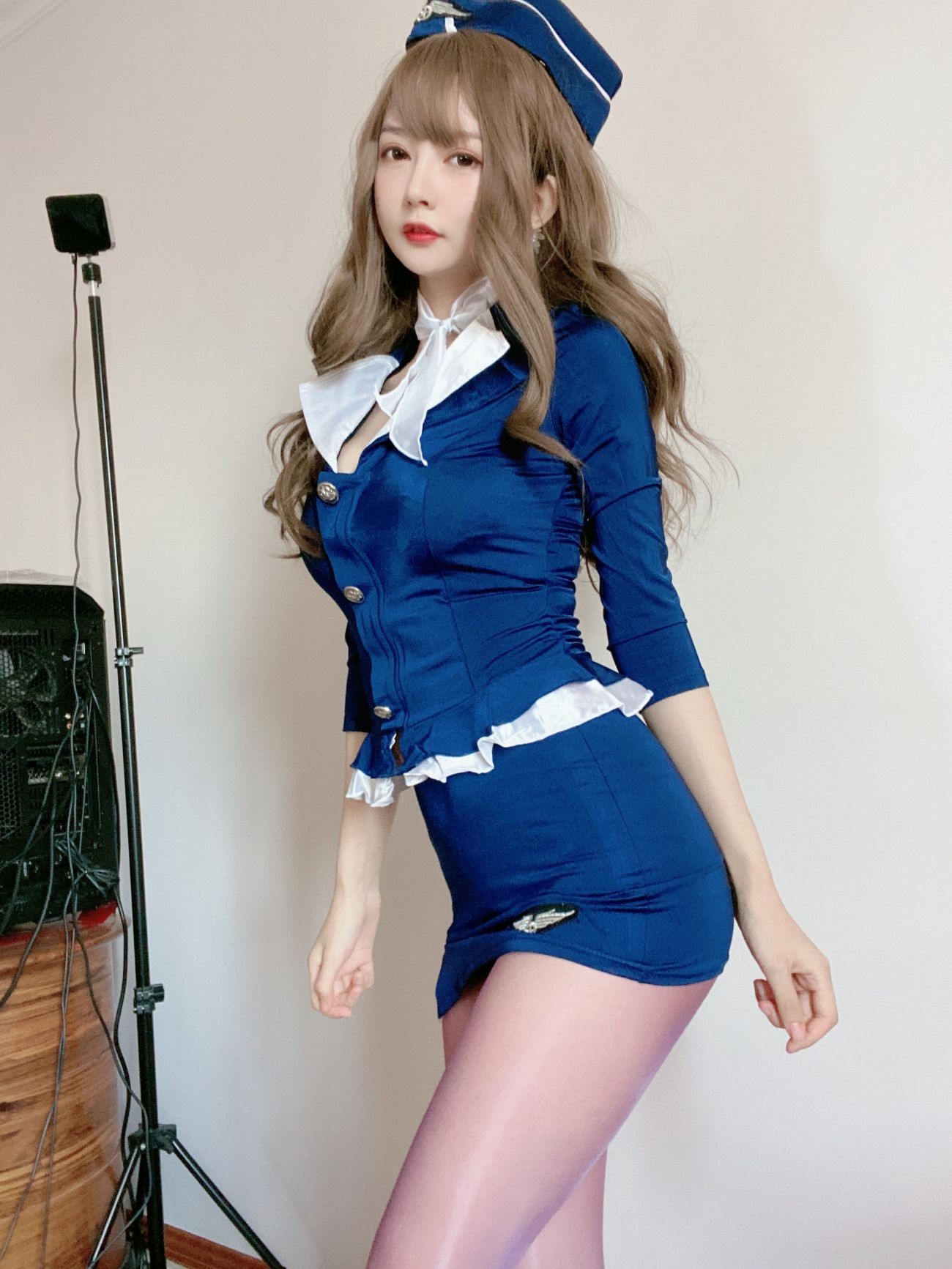 图片[2]-51酱 蓝色制服装-COS世界