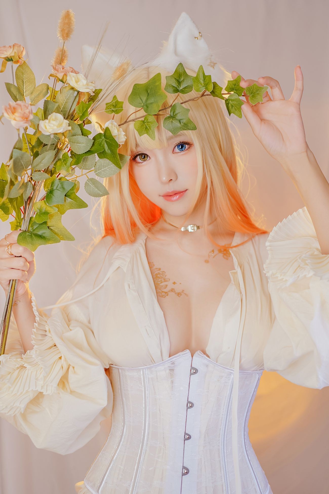 图片[4]-ElyEE子 Cat魔女與貓-COS世界