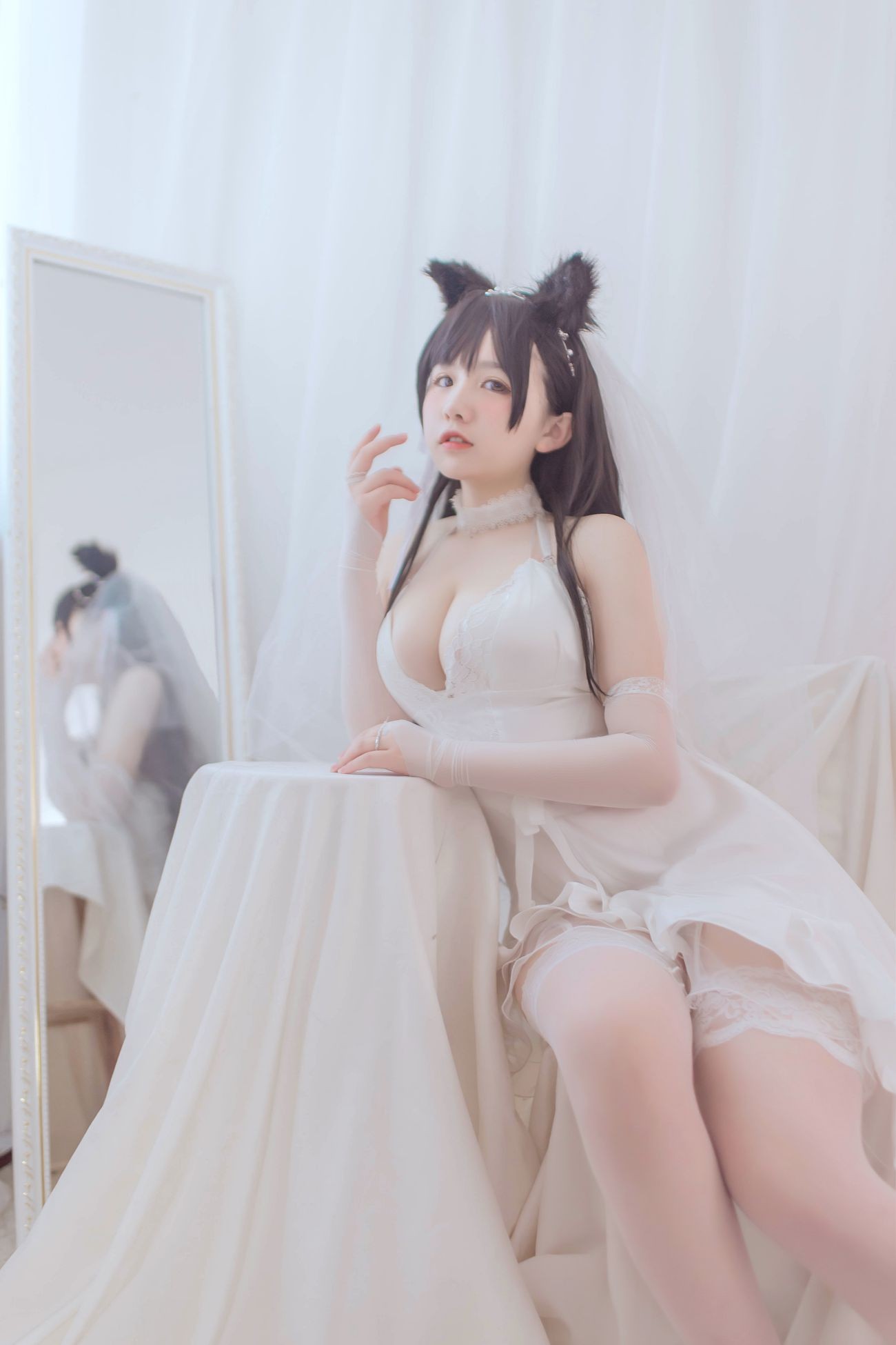 图片[3]-阿半今天很开心 爱宕婚纱-COS世界