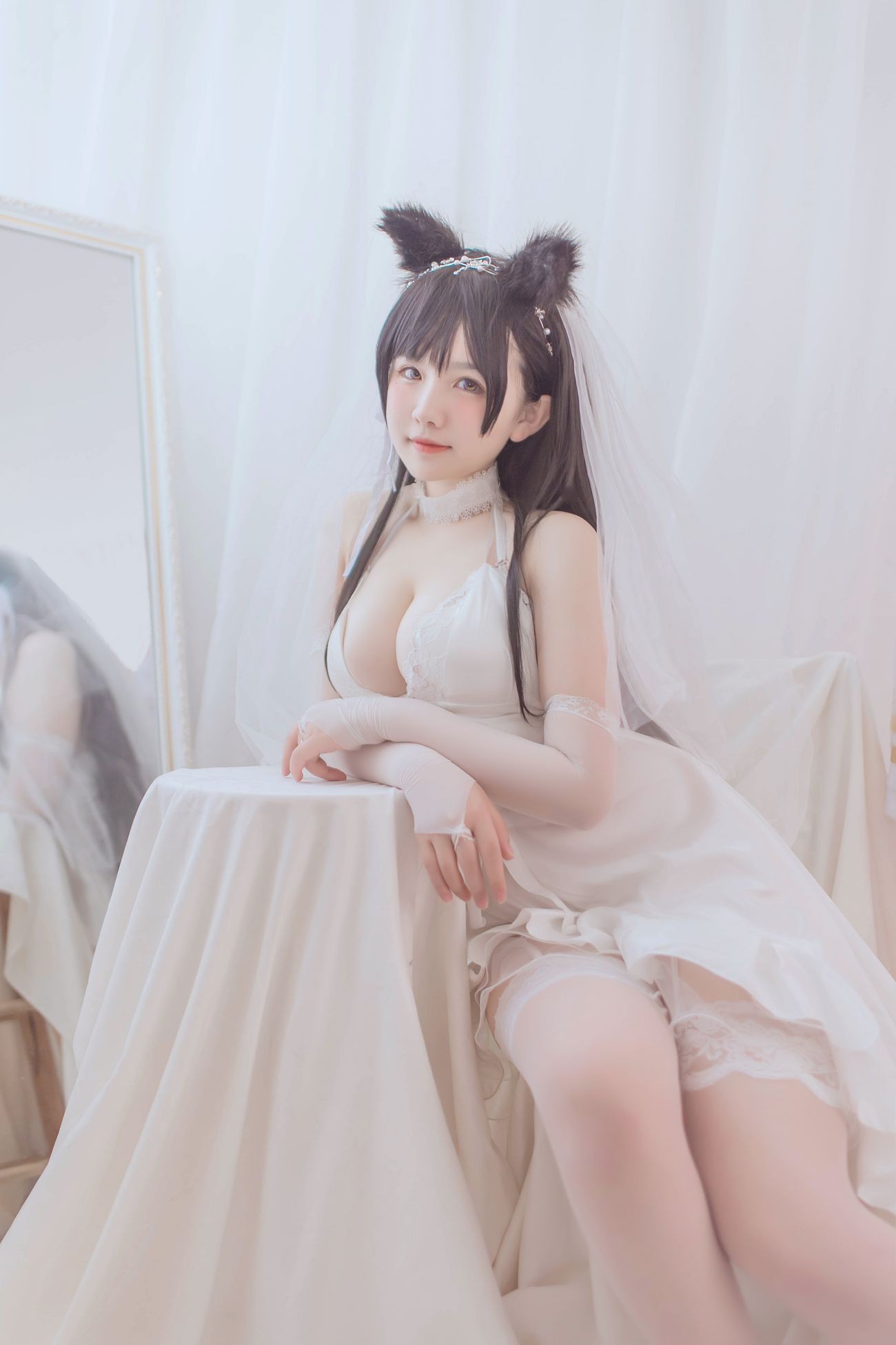 图片[4]-阿半今天很开心 爱宕婚纱-COS世界
