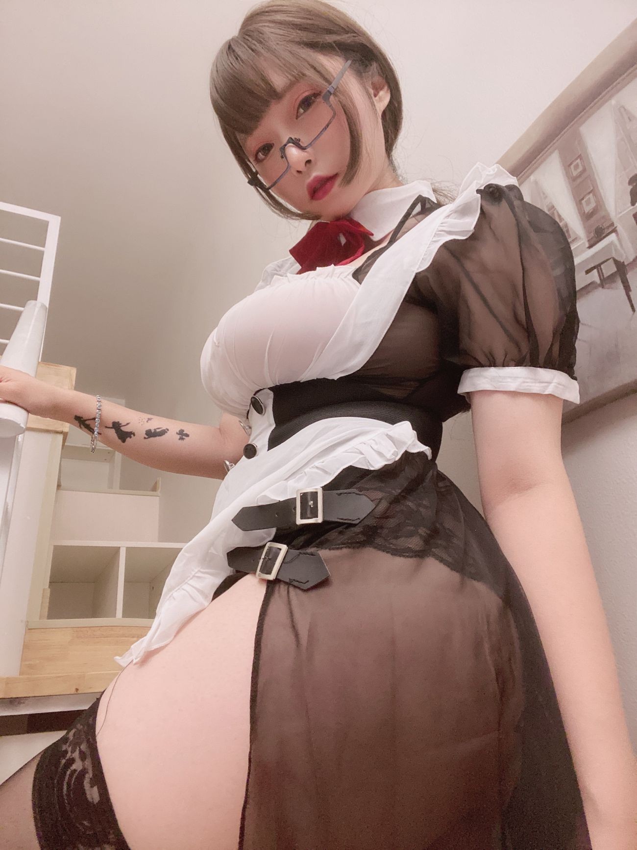 次屁啦 透明女仆桃-COS世界