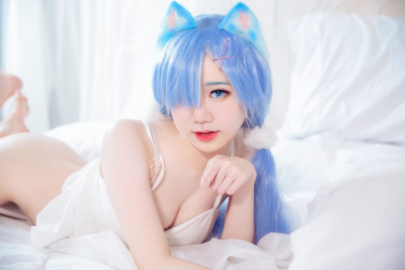 图片[3]-Sally Dorasnow Rem White Kitty-COS世界