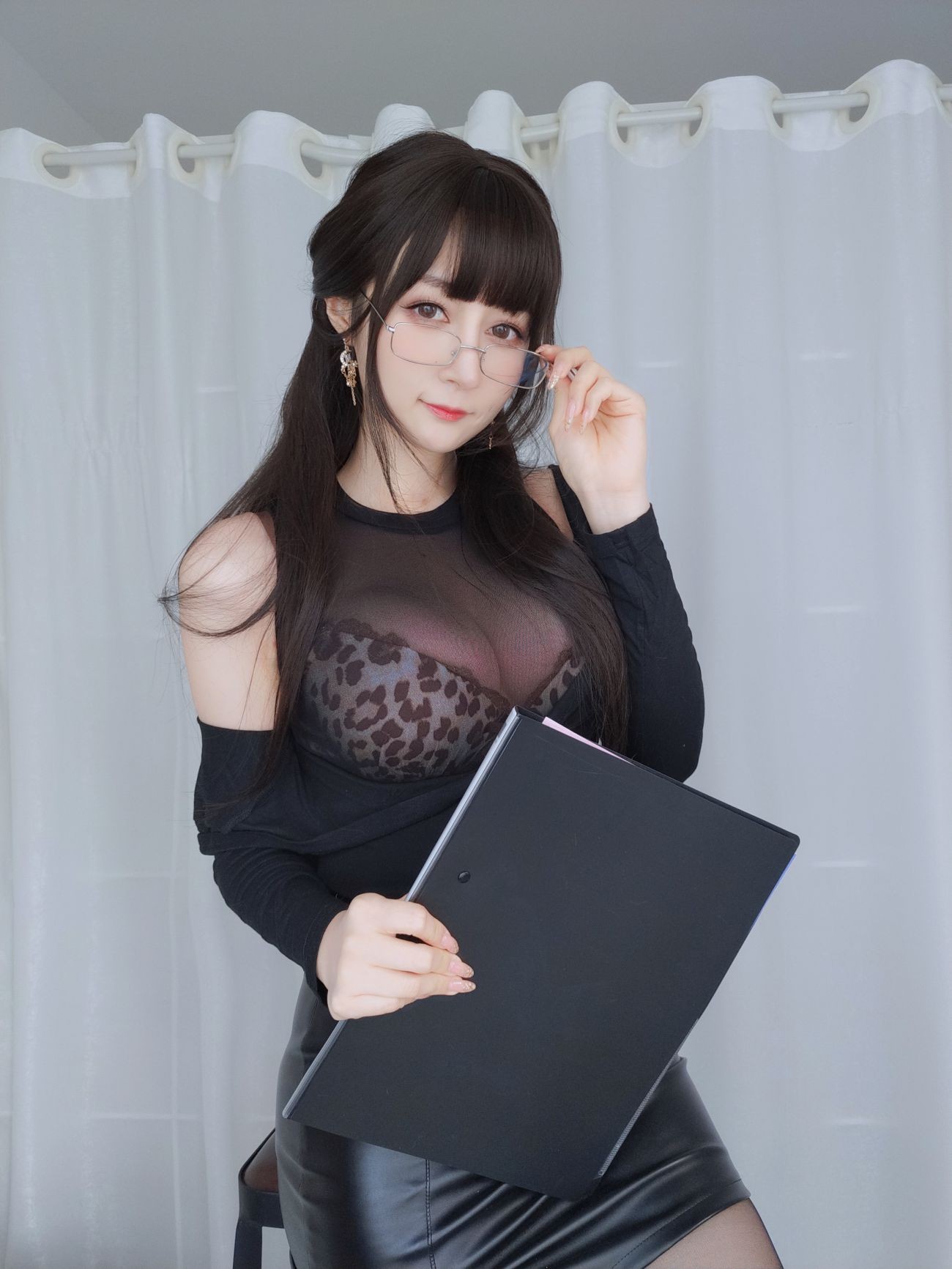 图片[4]-白银81 黒糸女上司-COS世界