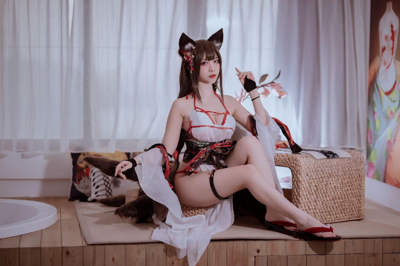 图片[3]-二佐Nisa 碧蓝天城泳装-COS世界