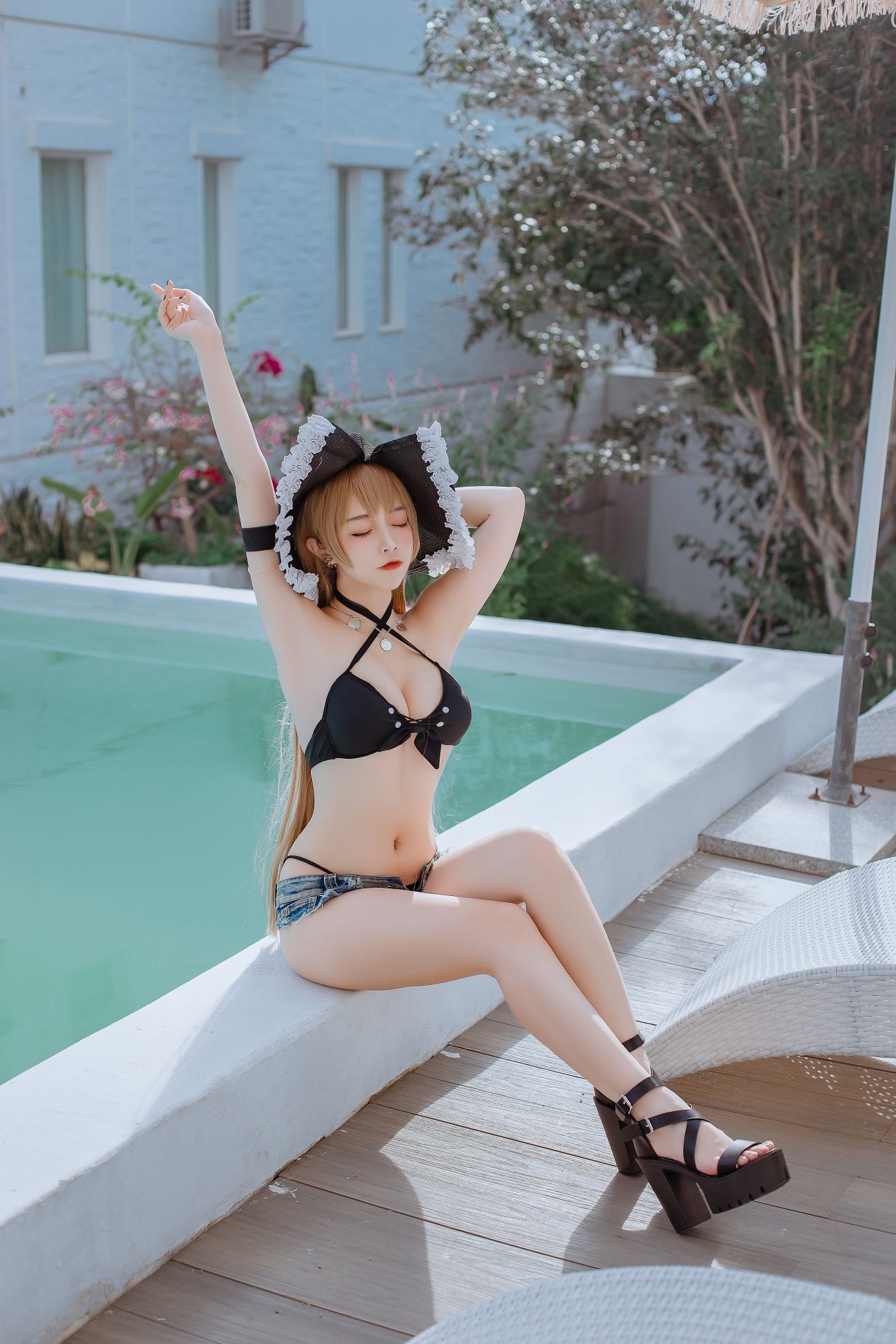 图片[5]-二佐Nisa 碧蓝让巴尔泳装-COS世界