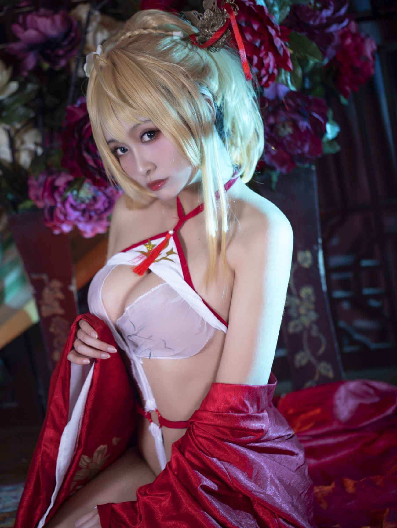 图片[4]-洛璃LoLiSAMA 光荣凉夜香雪-COS世界