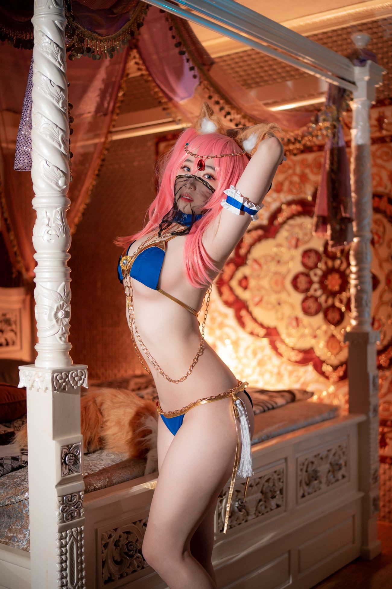 图片[5]-CreamSoda Bambi Cosplay Tamamo&Kama-COS世界