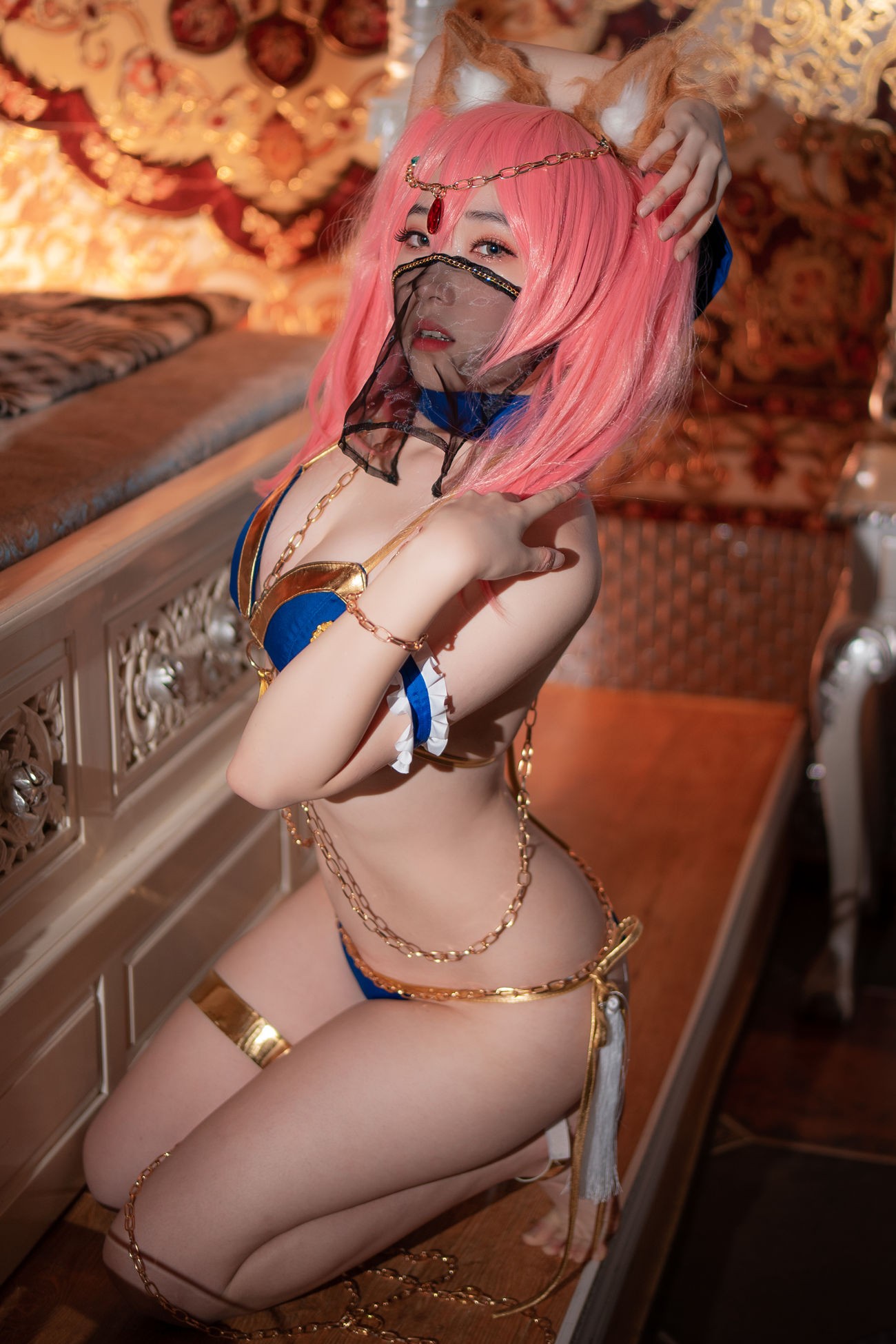 CreamSoda Bambi Cosplay Tamamo&Kama-COS世界