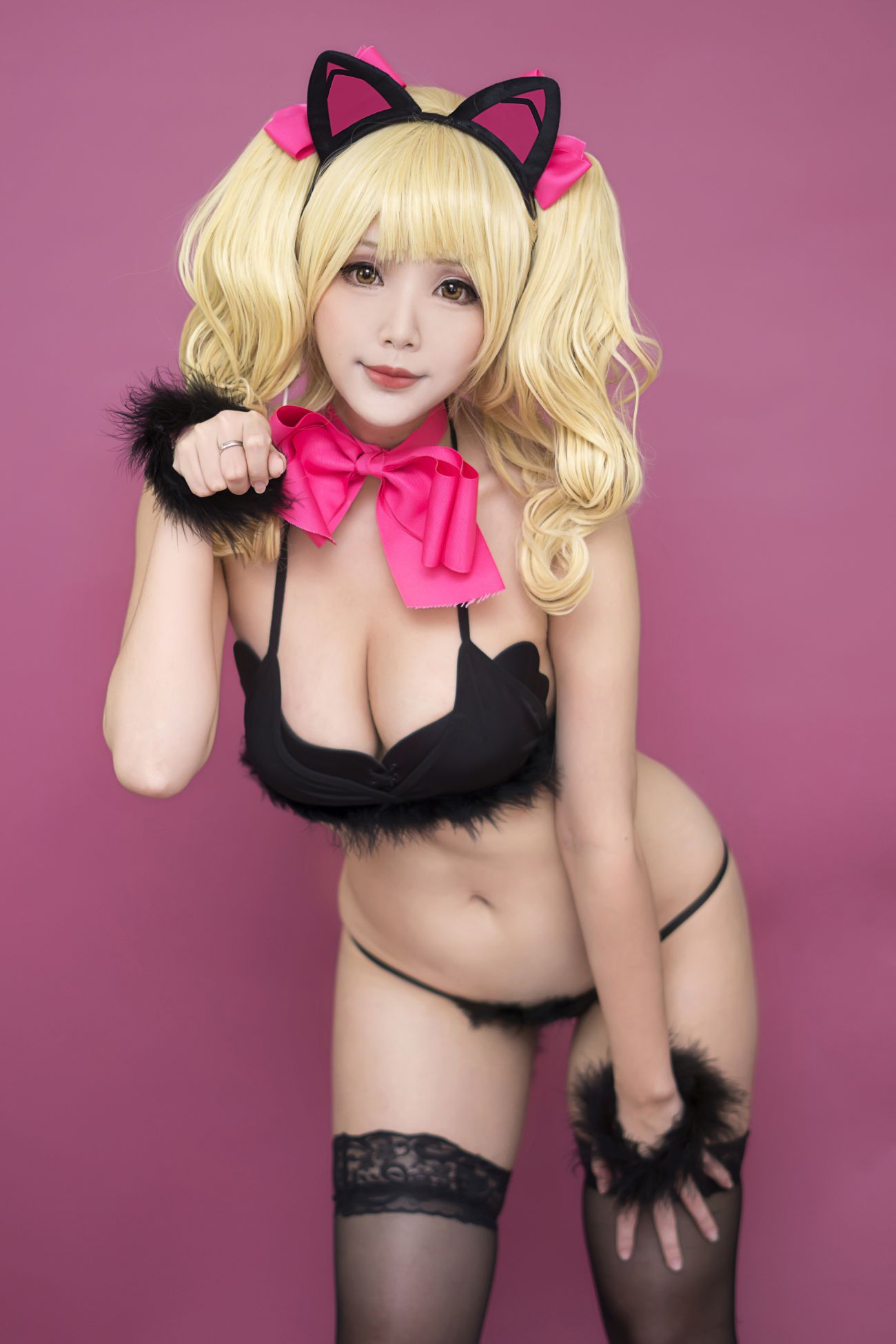 图片[3]-Hana bunny Black Cat D.Va Overwatch-COS世界