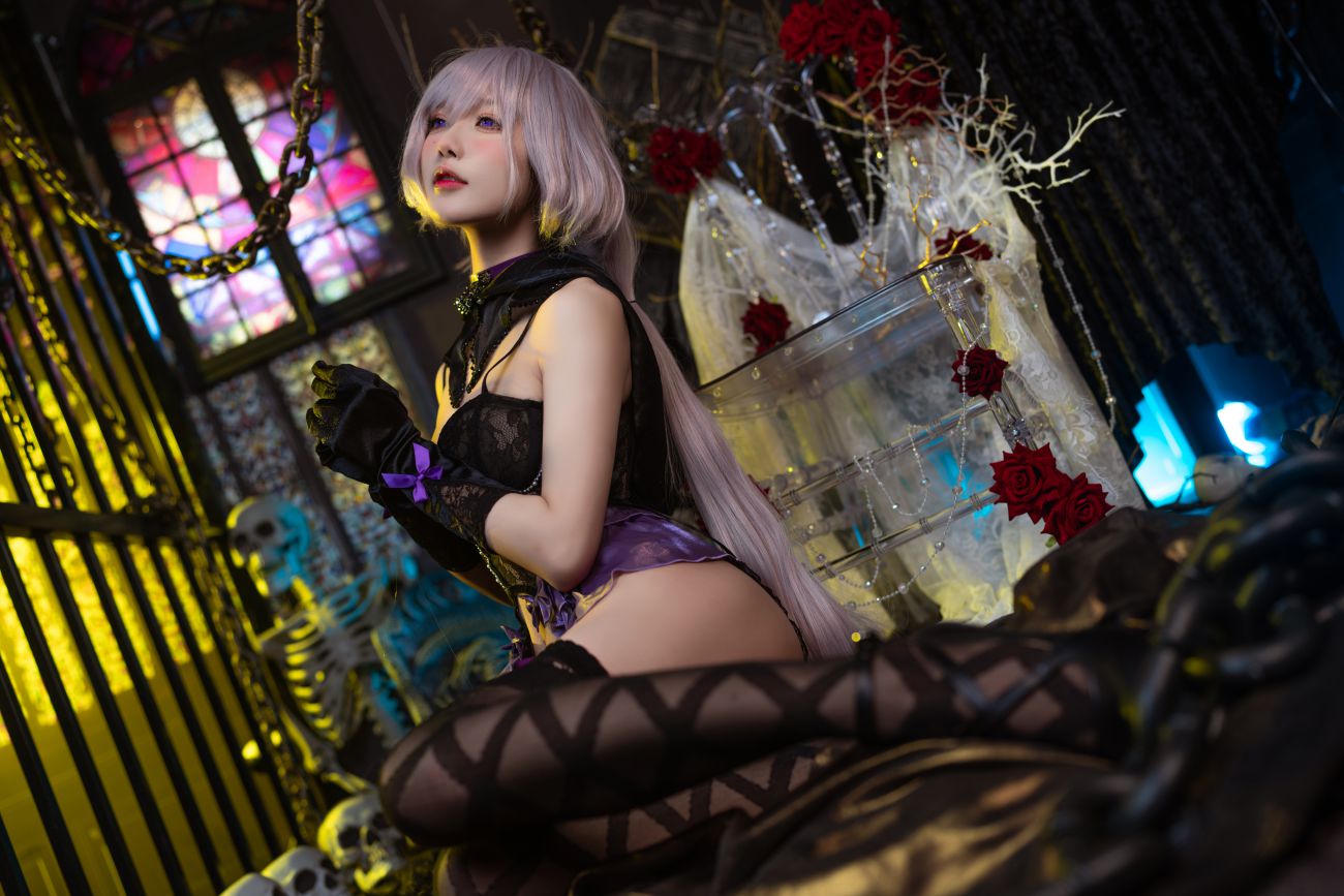 图片[5]-阿包也是兔娘 午夜瞌睡魔女-COS世界