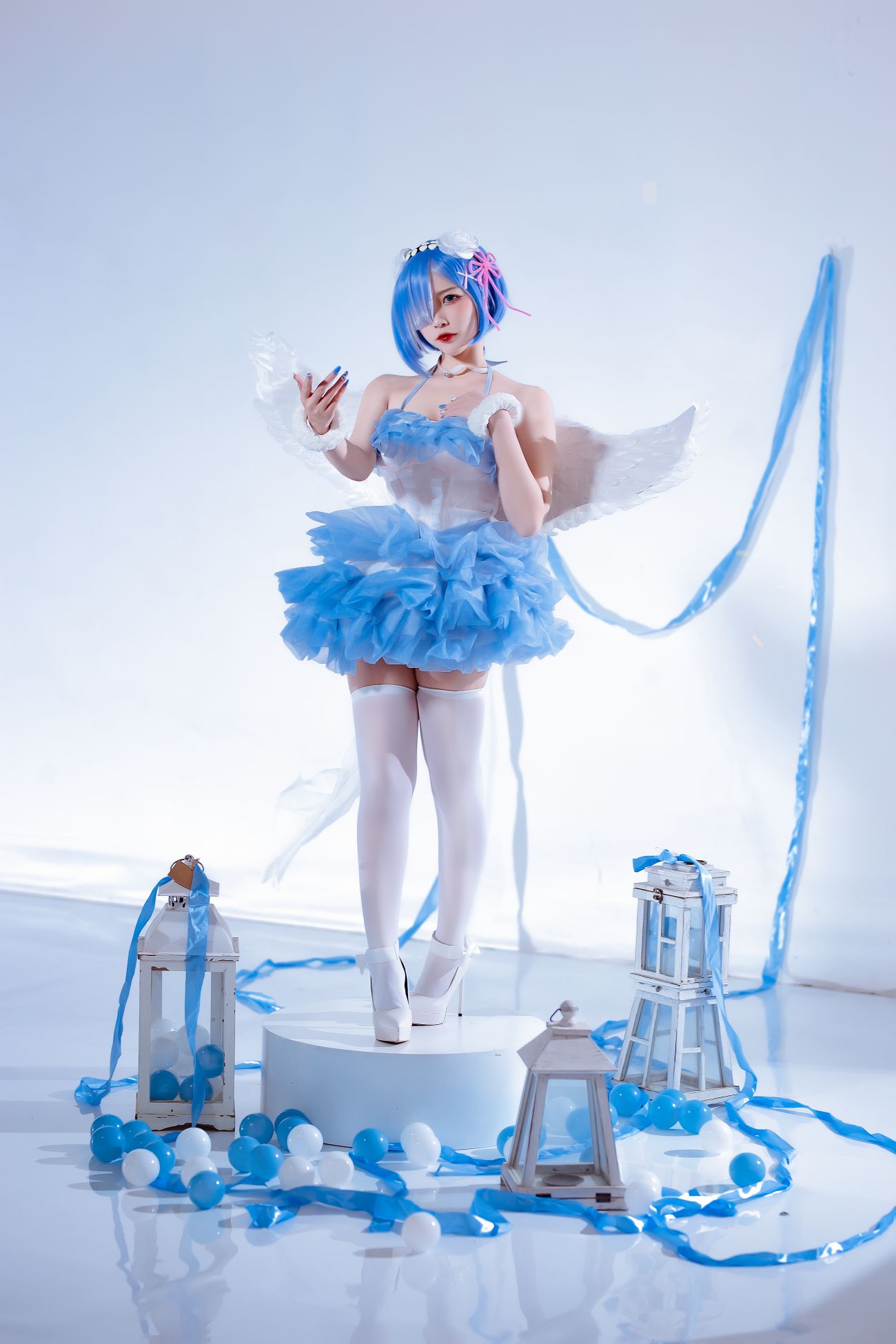 图片[4]-二佐Nisa 蕾姆天使-COS世界