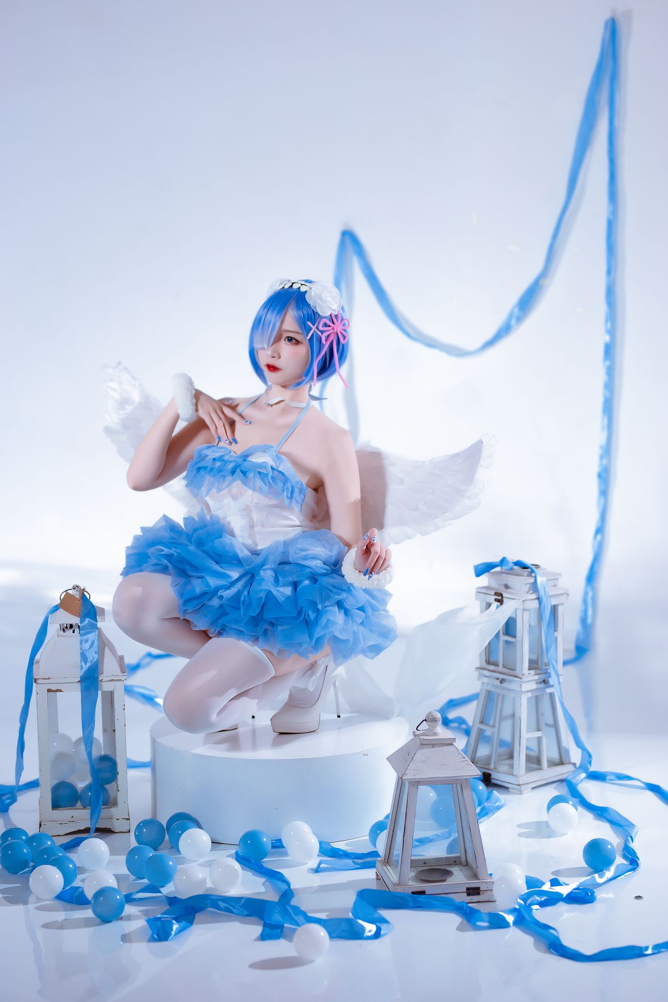 图片[3]-二佐Nisa 蕾姆天使-COS世界