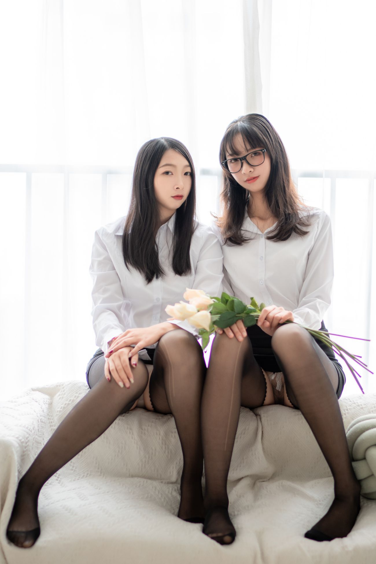 图片[3]-西呱呀呀呀 黑丝百合-COS世界