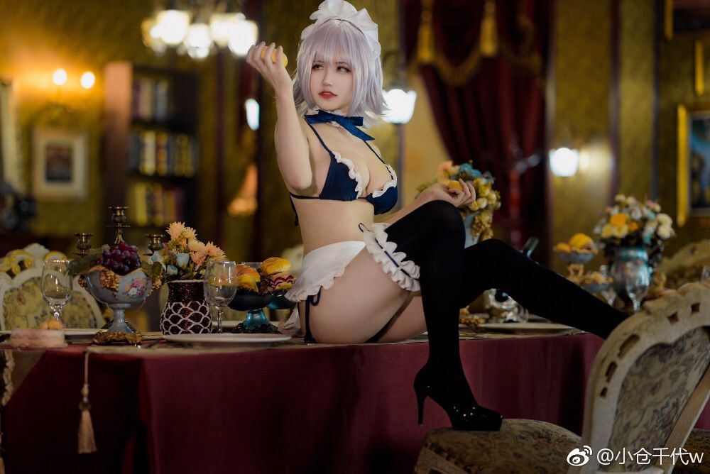图片[2]-小仓千代 黑贞女仆-COS世界