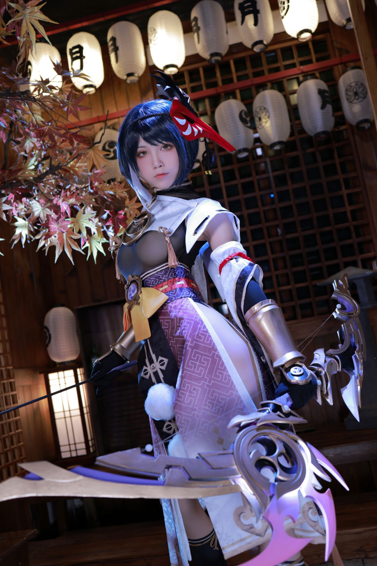 图片[4]-水淼aqua 原神九条裟羅-COS世界