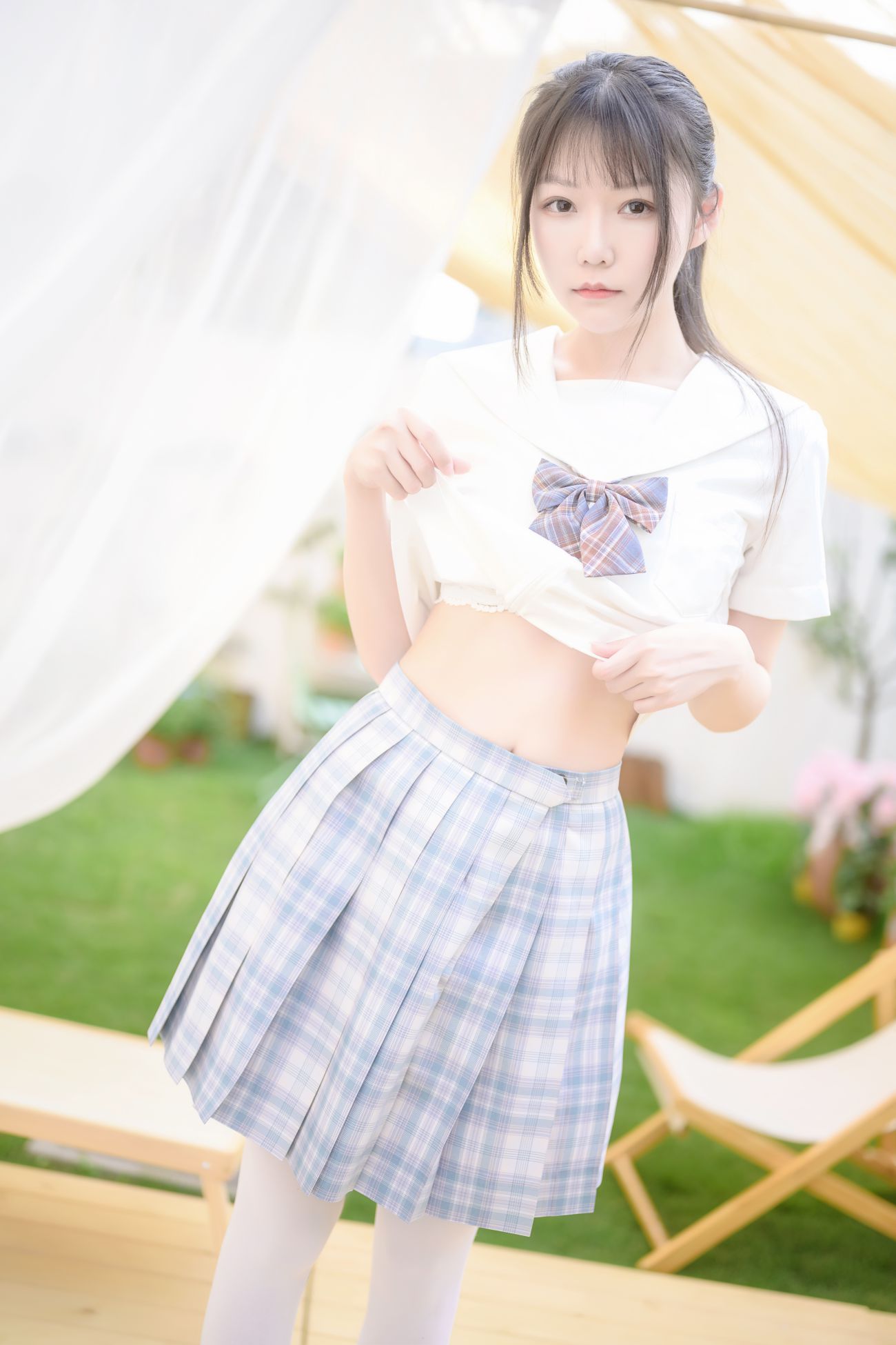 图片[4]-香草喵露露 阳光庭院制服-COS世界