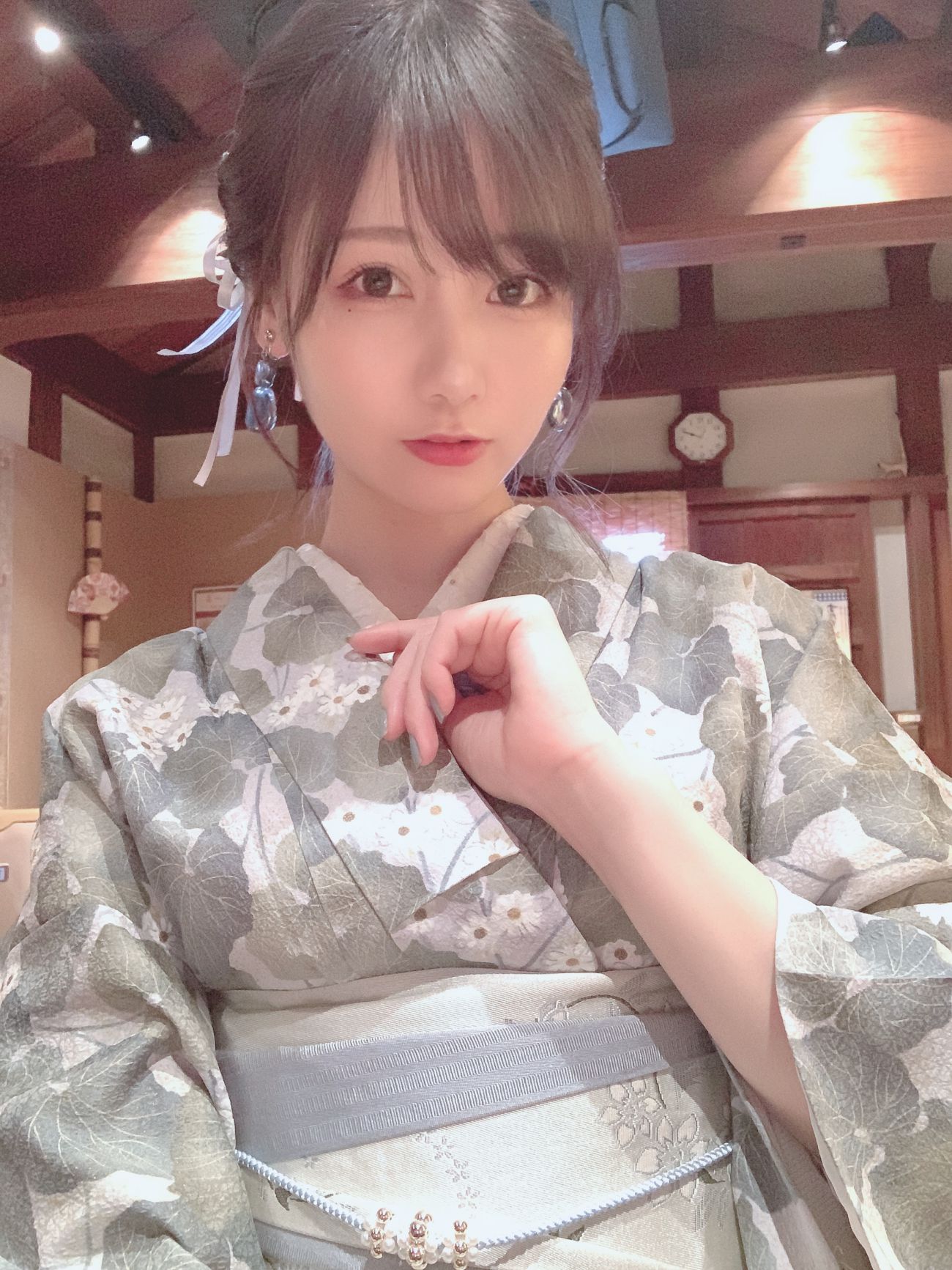 日本美少女COSERけんけん fantia 夏和服?-COS世界