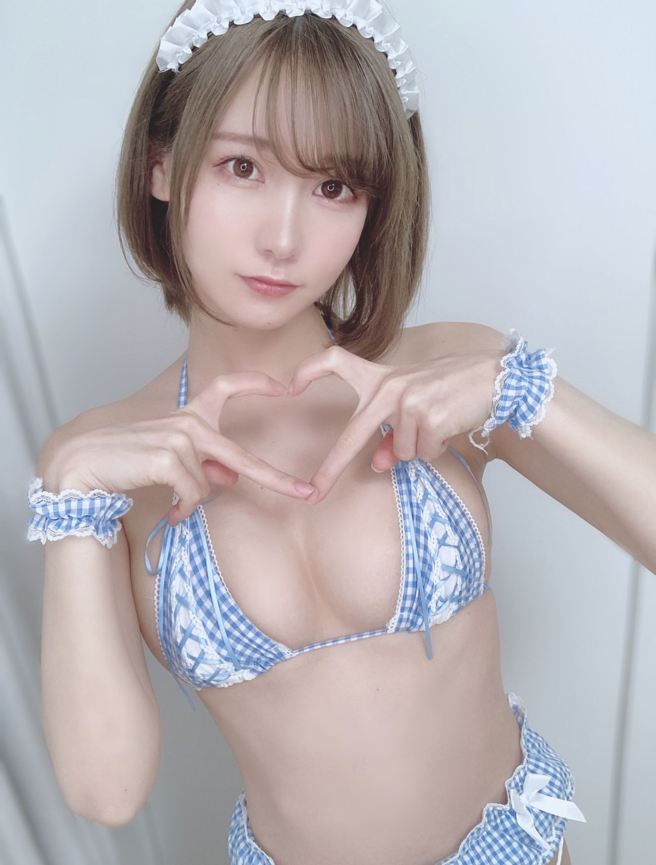 图片[2]-日本美少女COSERけんけん fantia ギンガムチェック?-COS世界
