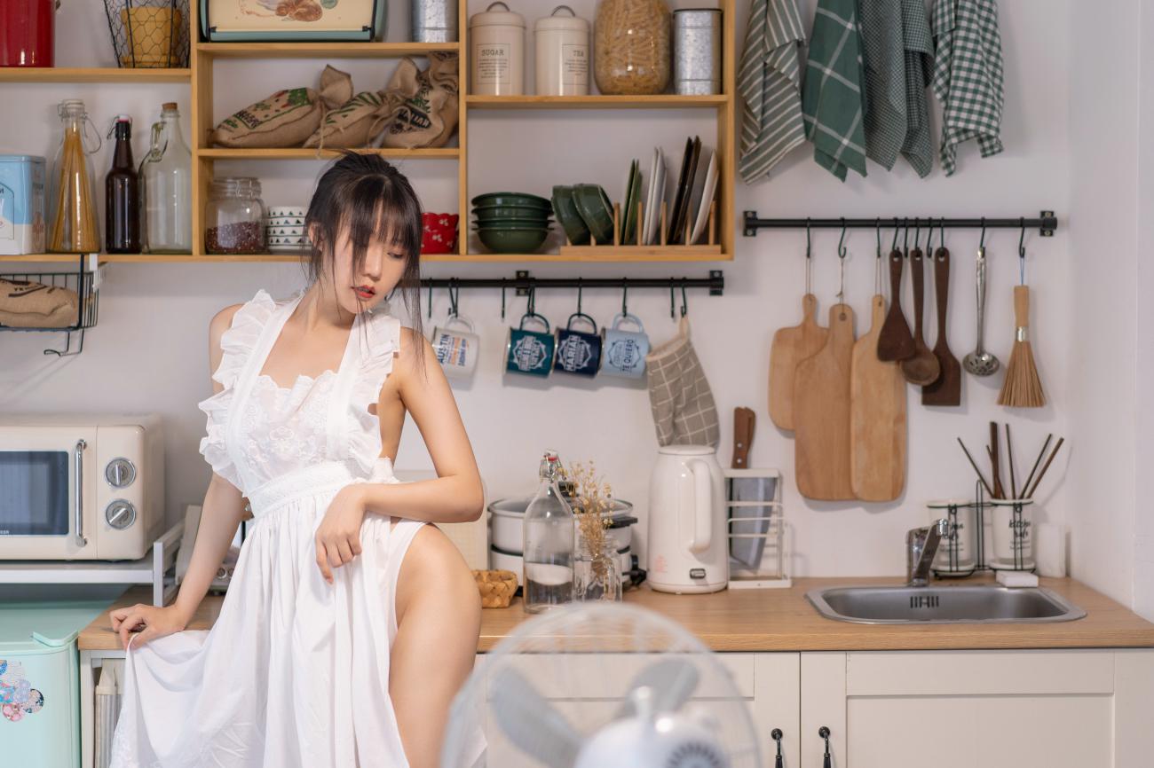 图片[3]-香草喵露露写真 厨娘-COS世界