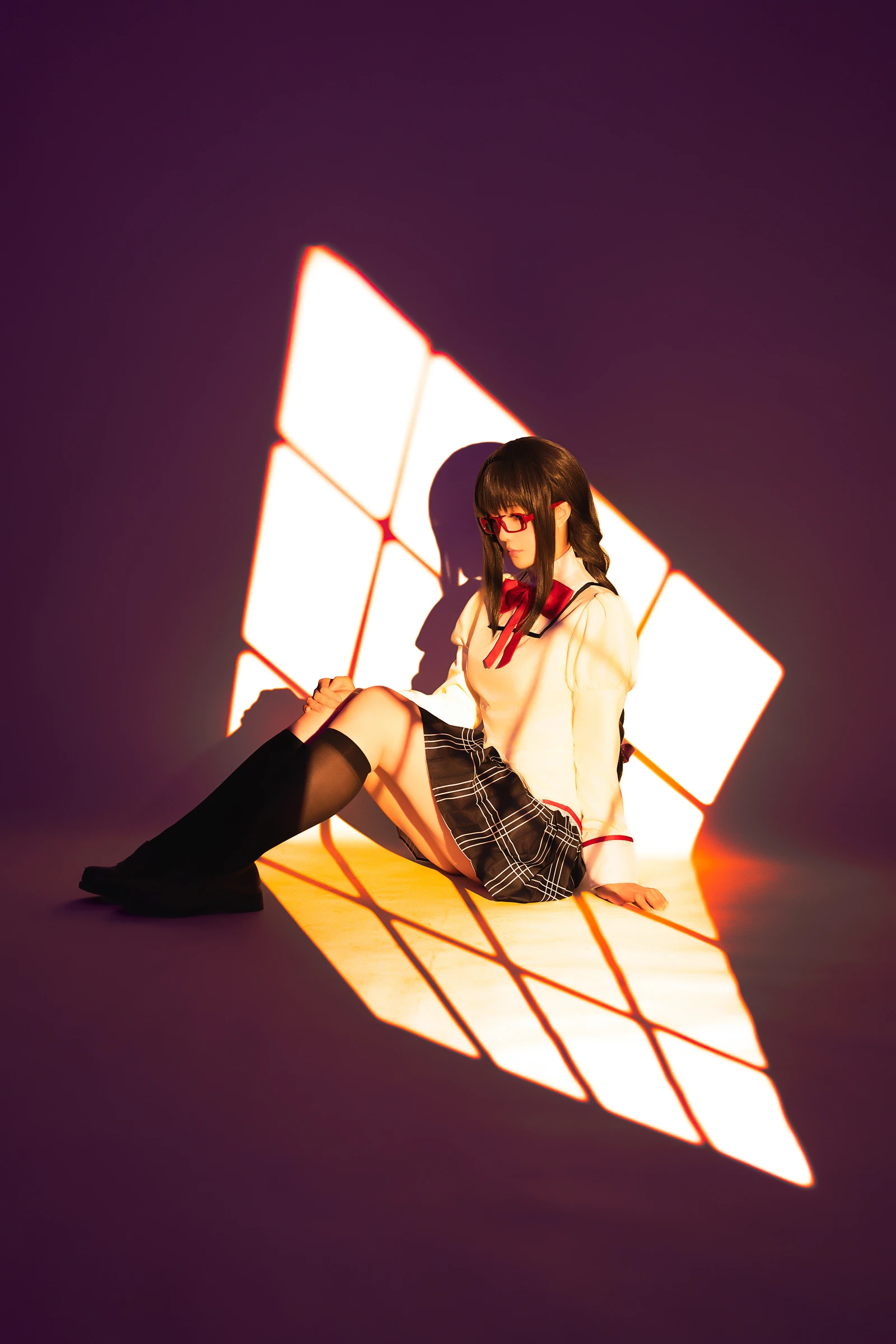 图片[4]-Coser小姐姐星之迟迟 魔法少女小圆 晓美焰-COS世界