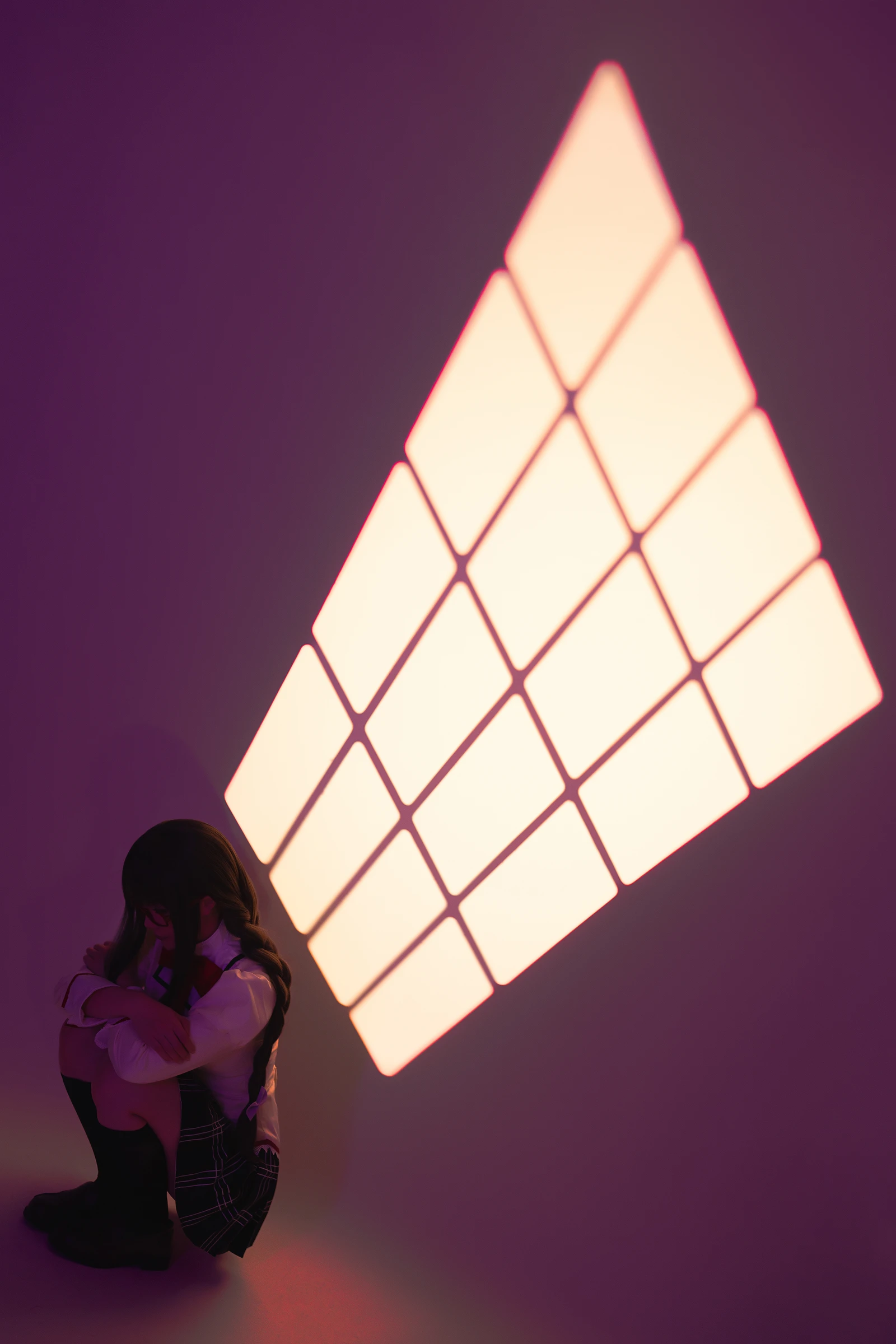 图片[3]-Coser小姐姐星之迟迟 魔法少女小圆 晓美焰-COS世界