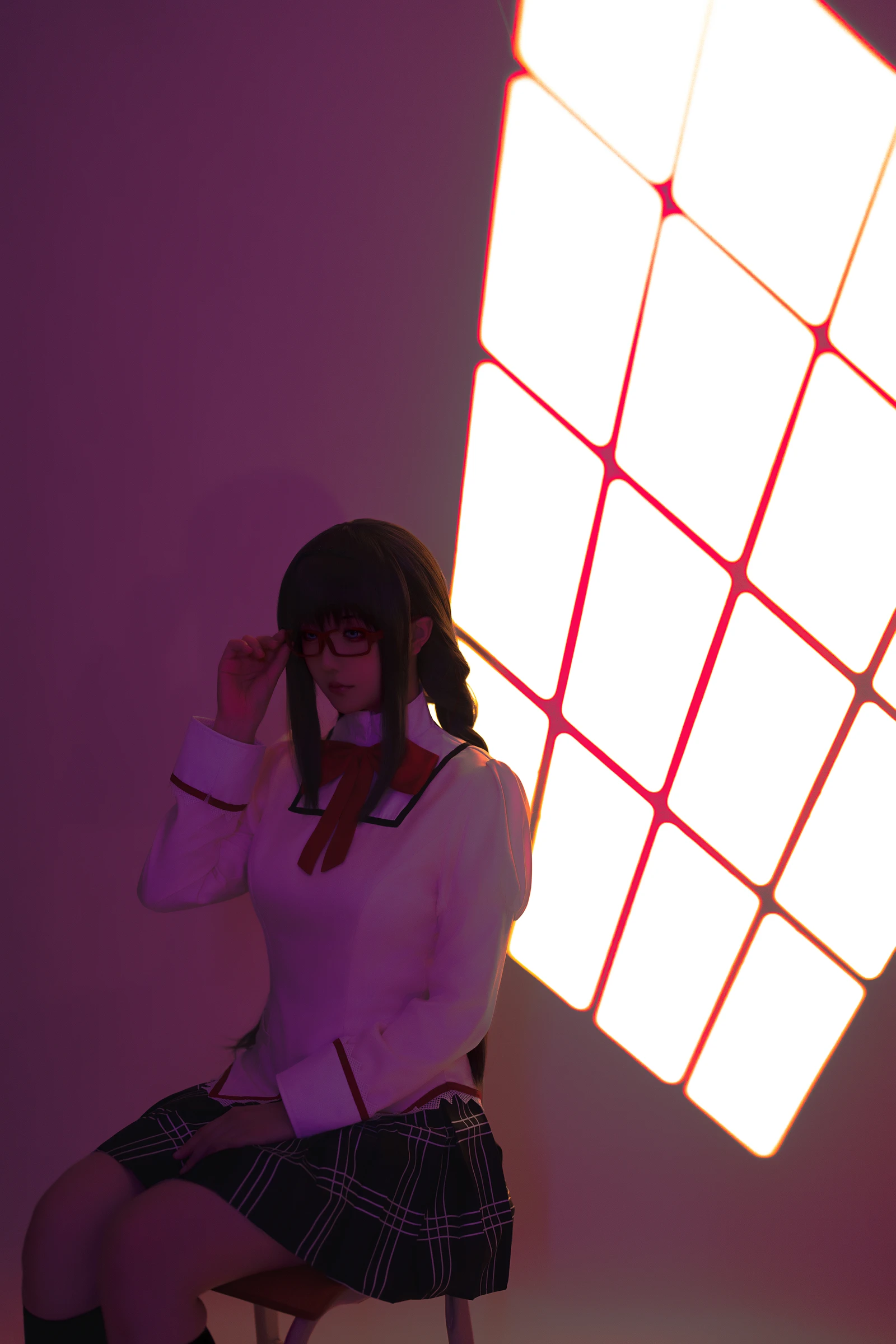 Coser小姐姐星之迟迟 魔法少女小圆 晓美焰-COS世界