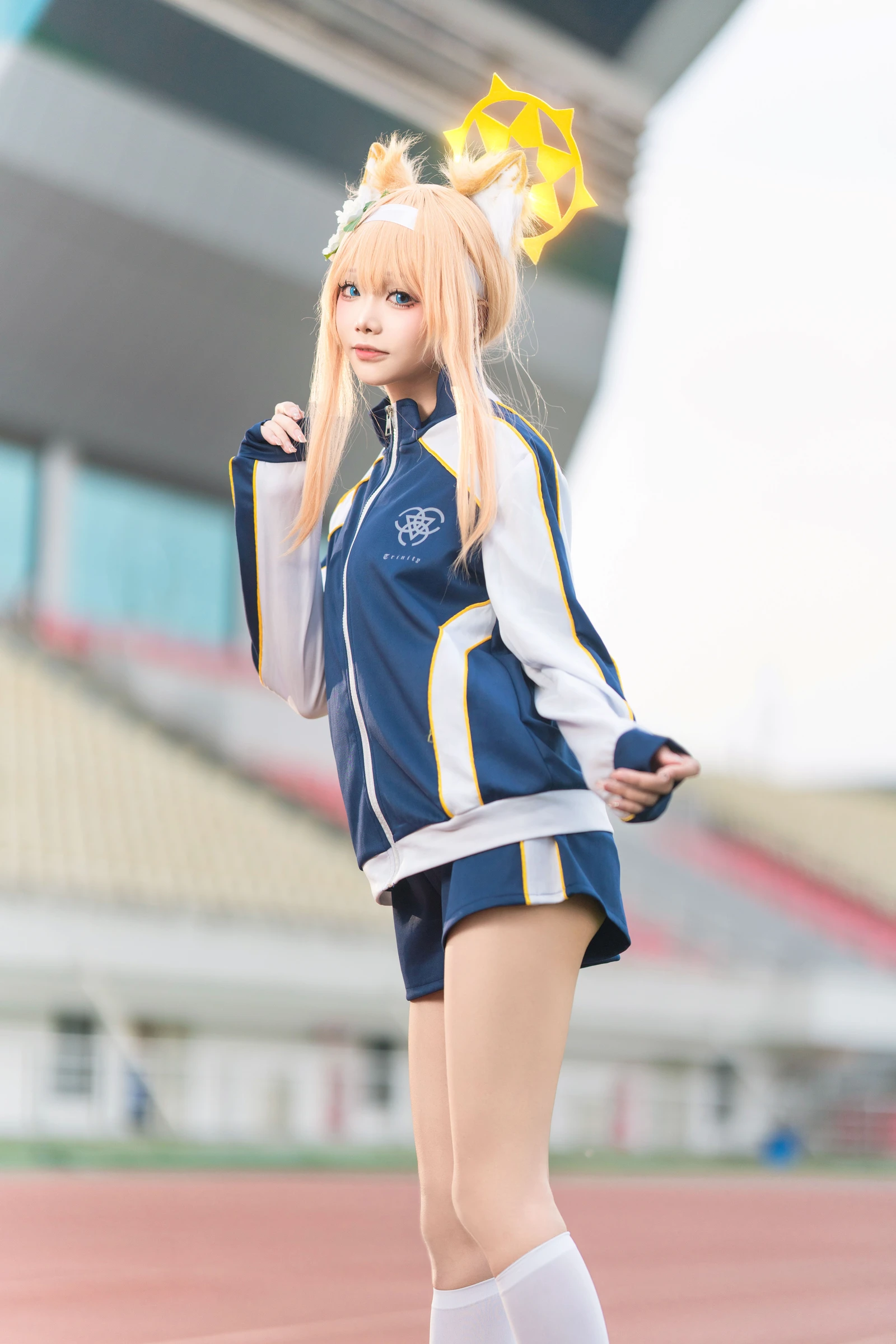 图片[2]-艾西aiwest 碧蓝档案 伊落玛丽 体操服-COS世界
