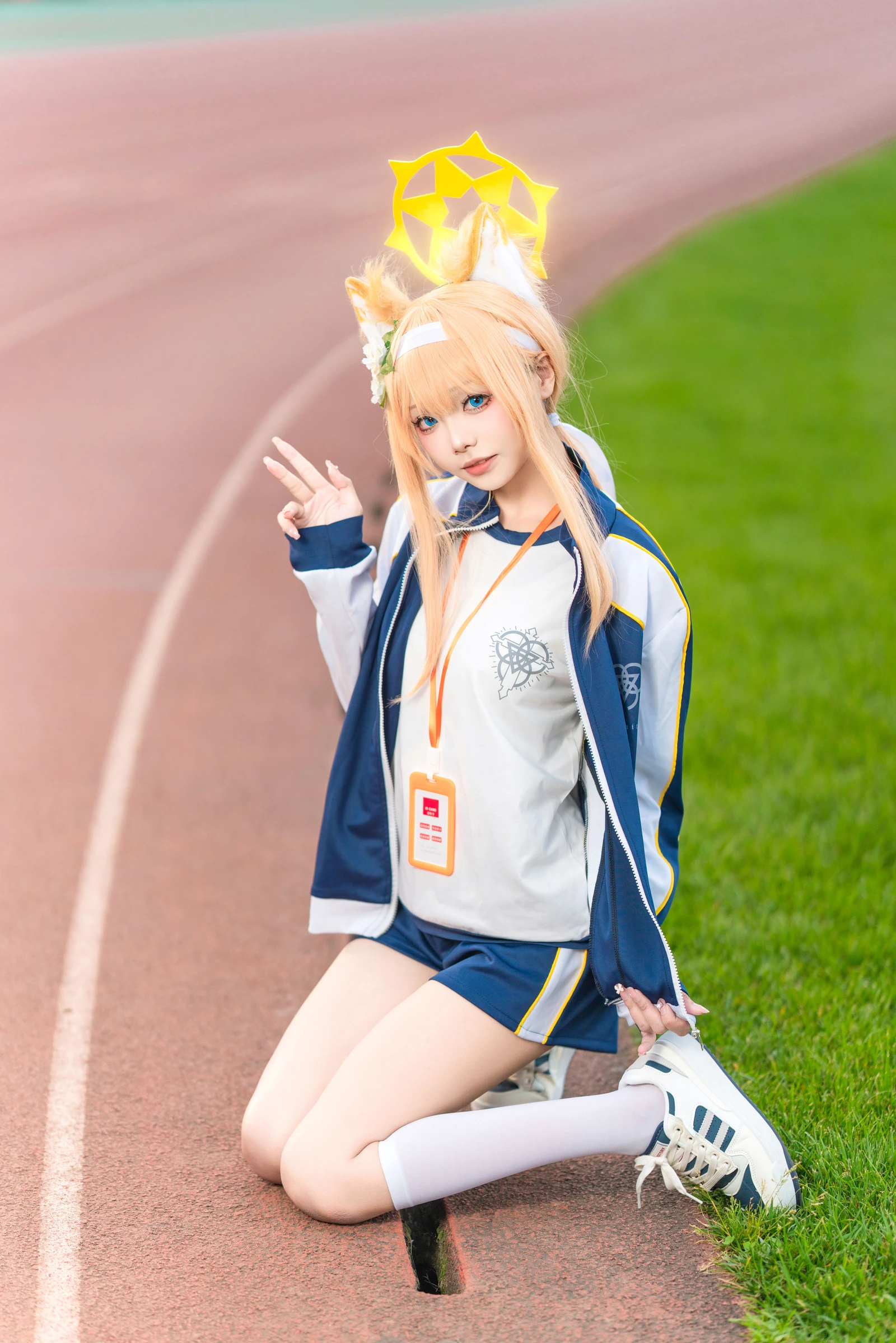 图片[5]-艾西aiwest 碧蓝档案 伊落玛丽 体操服-COS世界