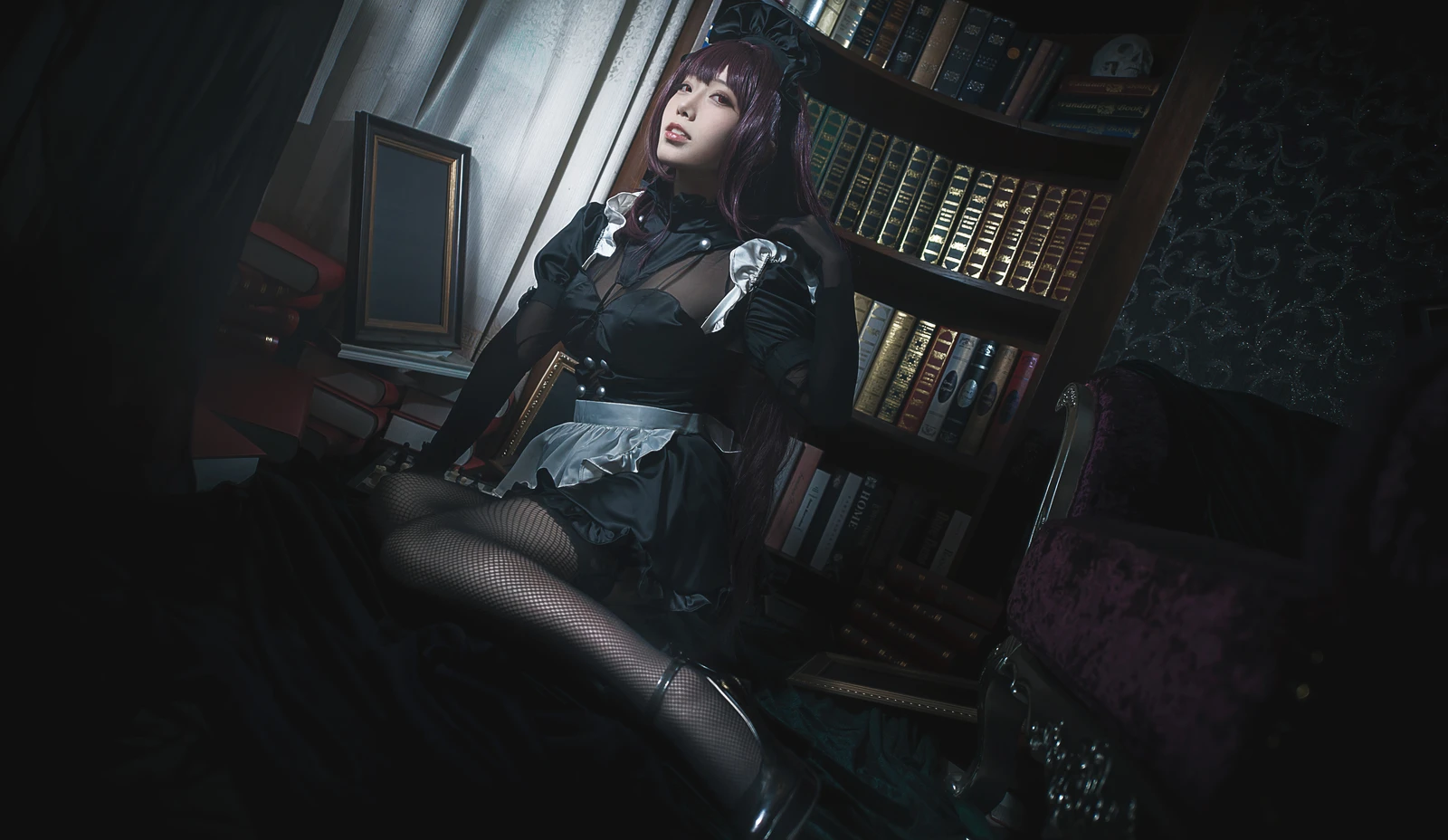 动漫博主切切celia FGO 斯卡哈 女仆-COS世界