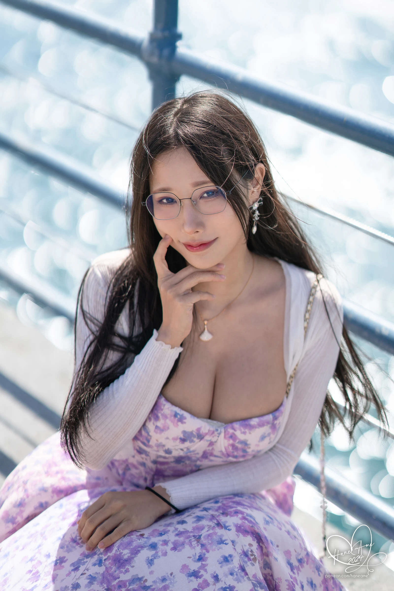 图片[3]-Hane Ame 雨波写真 眼鏡女友 夏末回忆-COS世界
