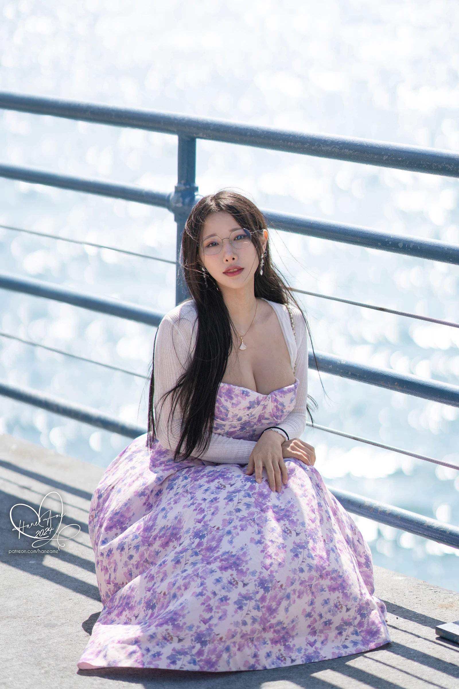 图片[5]-Hane Ame 雨波写真 眼鏡女友 夏末回忆-COS世界