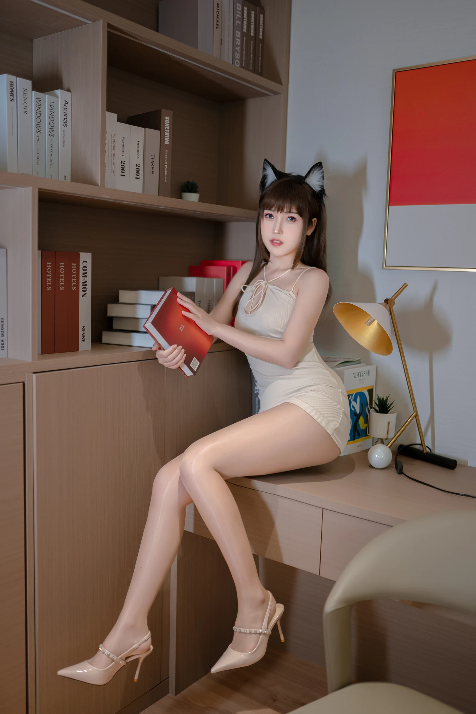 图片[3]-微博人气Coser不呆猫 家教猫老师-COS世界