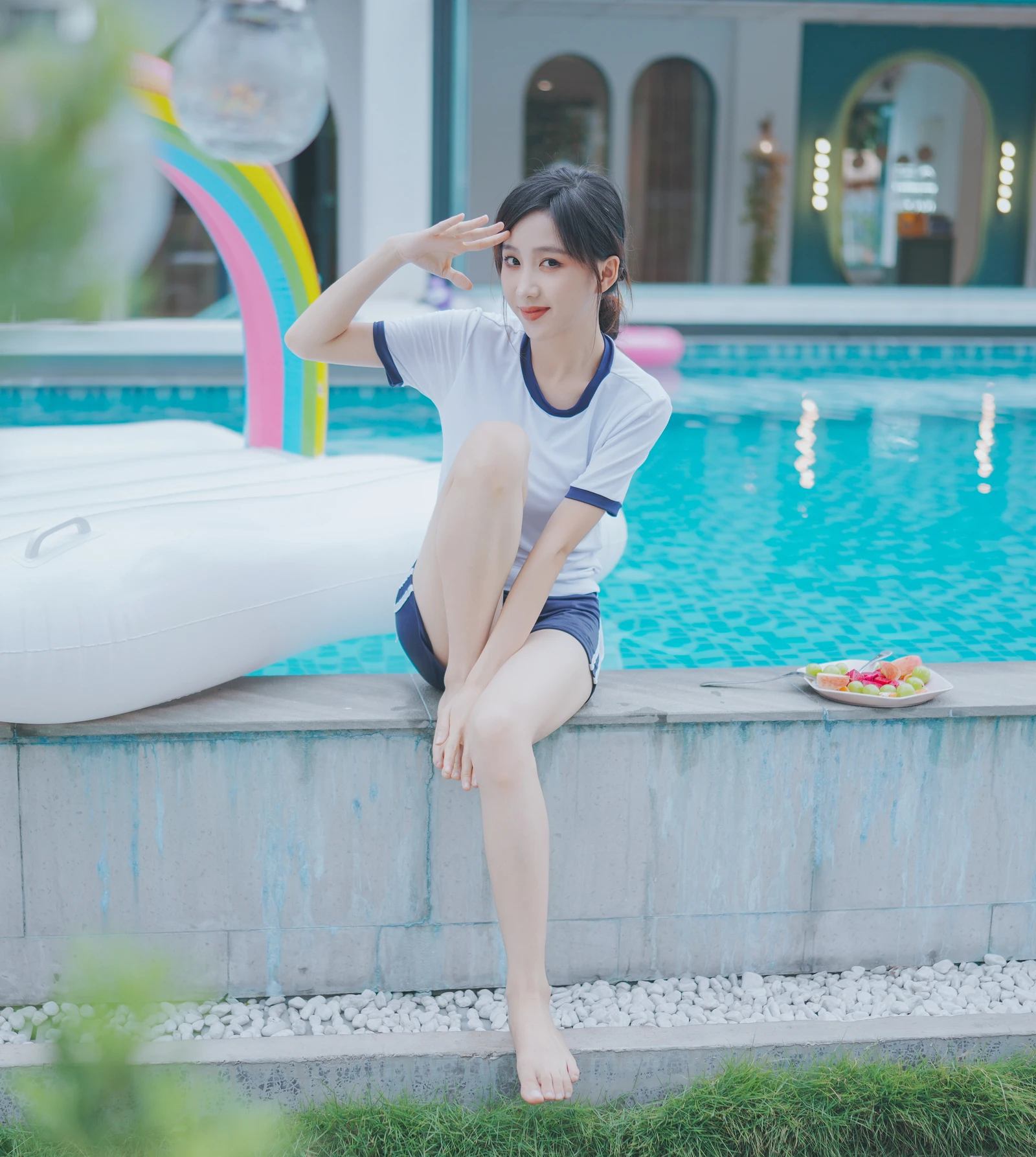 图片[5]-[YITUYU]艺图语 2023.12.18 夏日泳池的苏苏 苏苏-COS世界