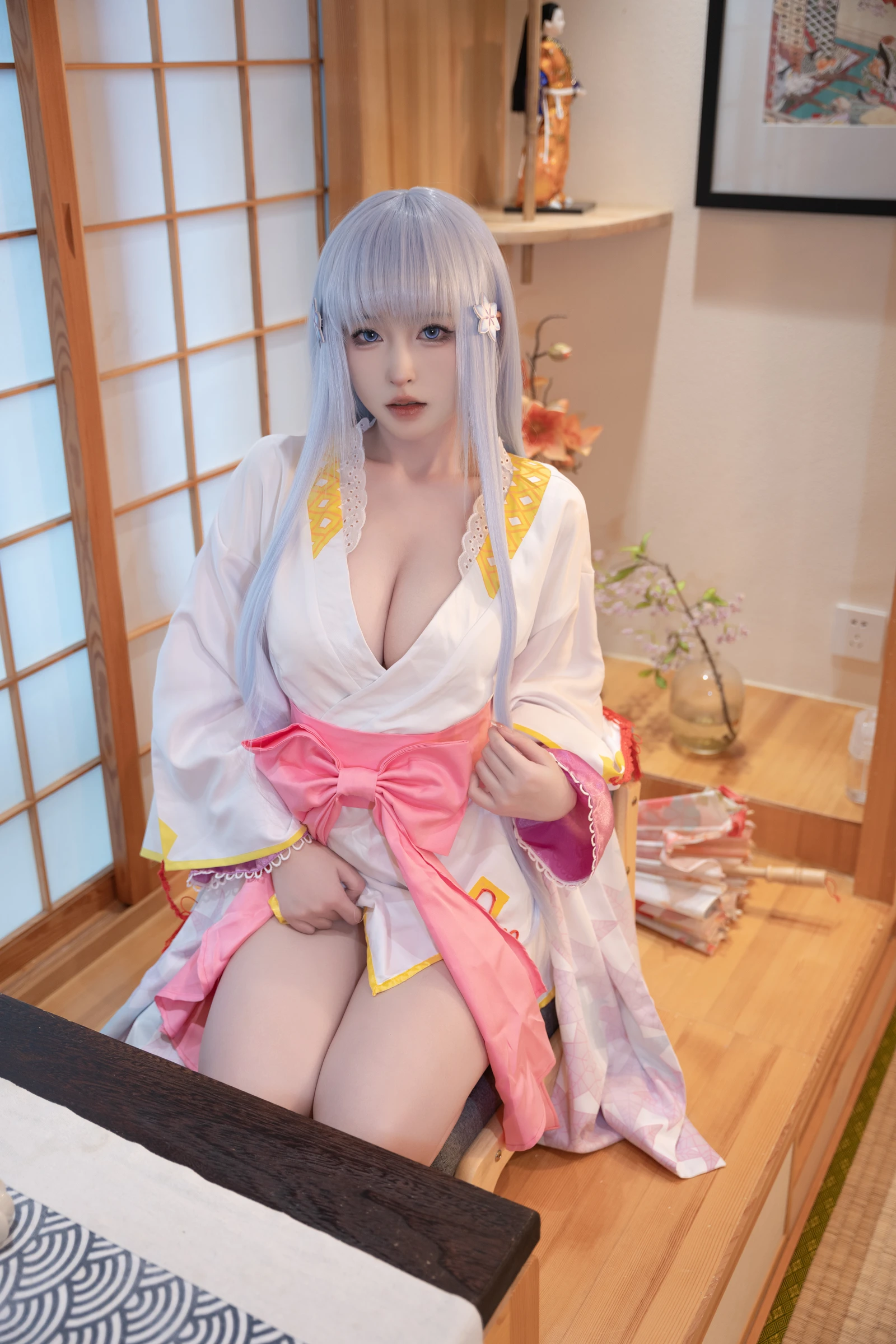 图片[4]-尤物清水由乃 雪女-COS世界