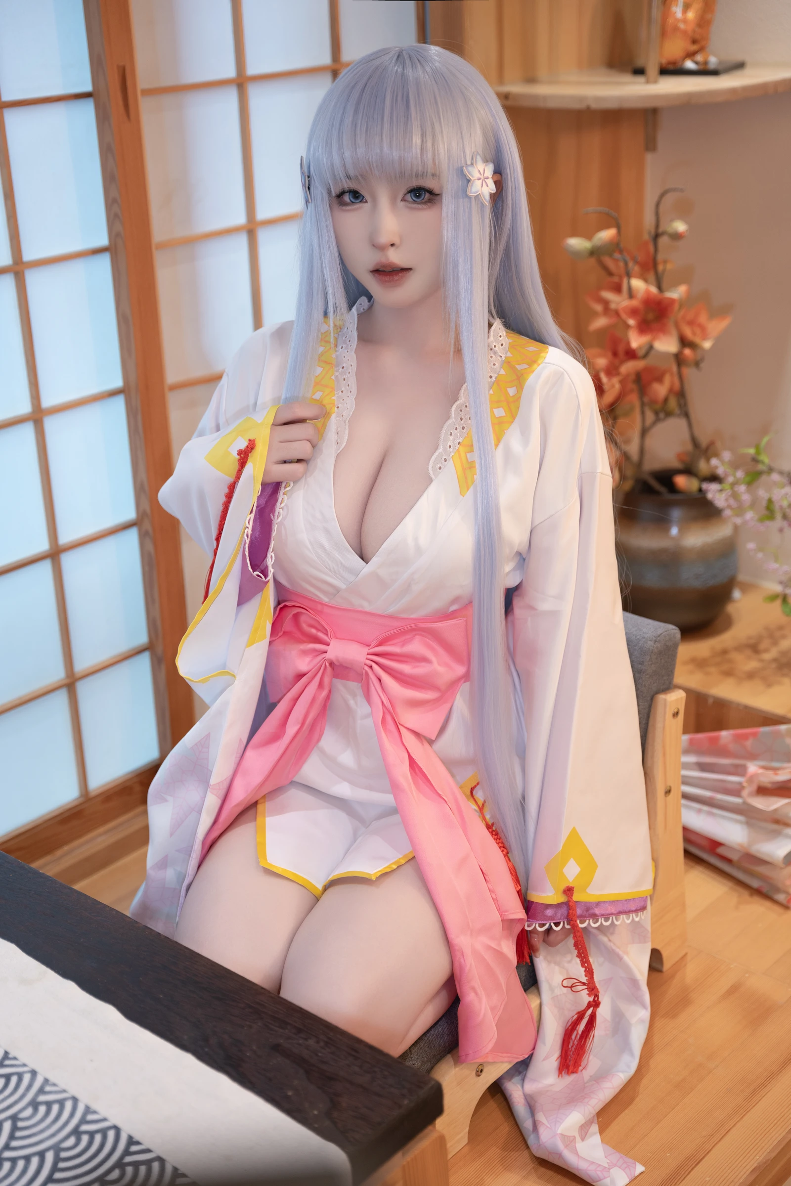 图片[2]-尤物清水由乃 雪女-COS世界