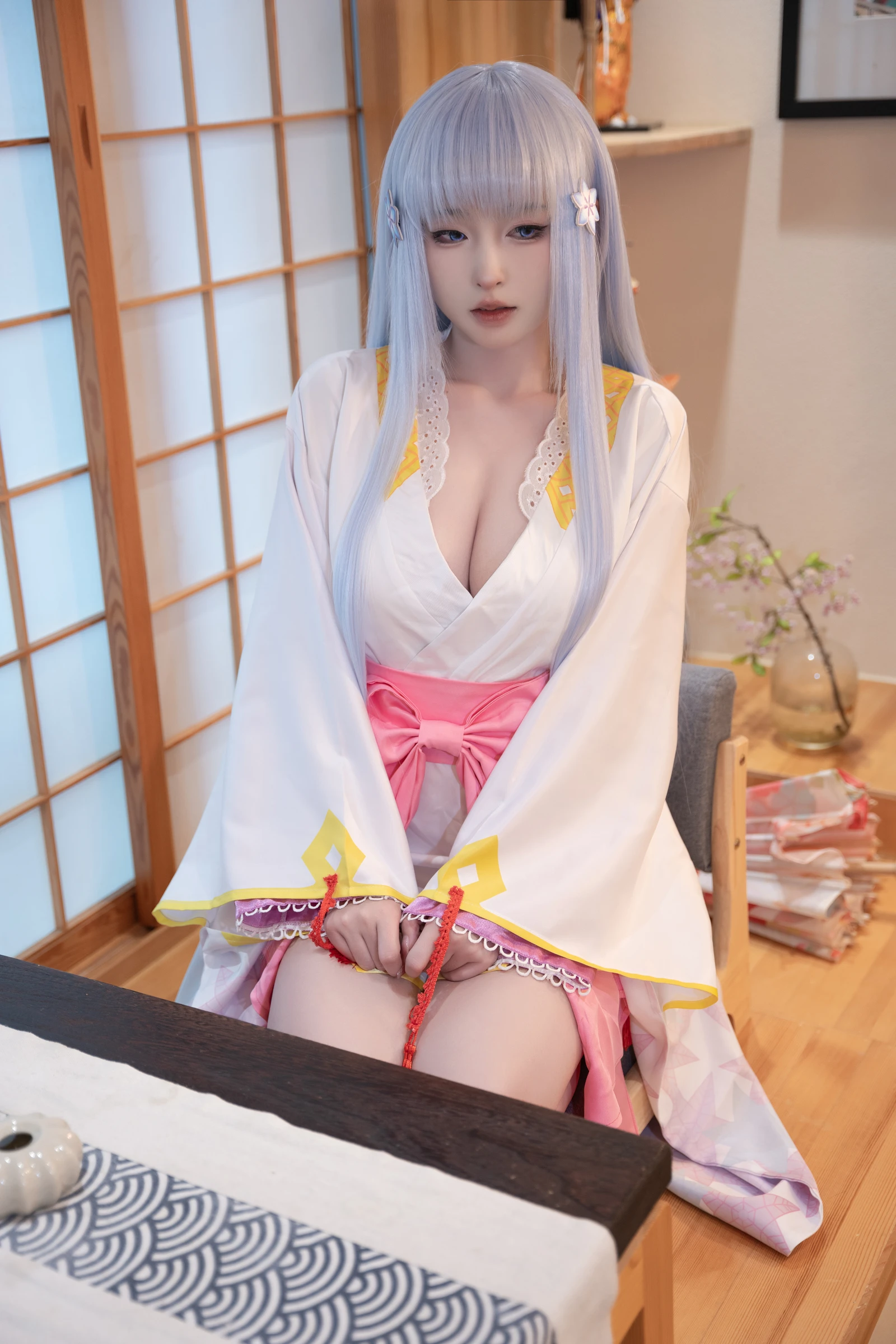 图片[3]-尤物清水由乃 雪女-COS世界
