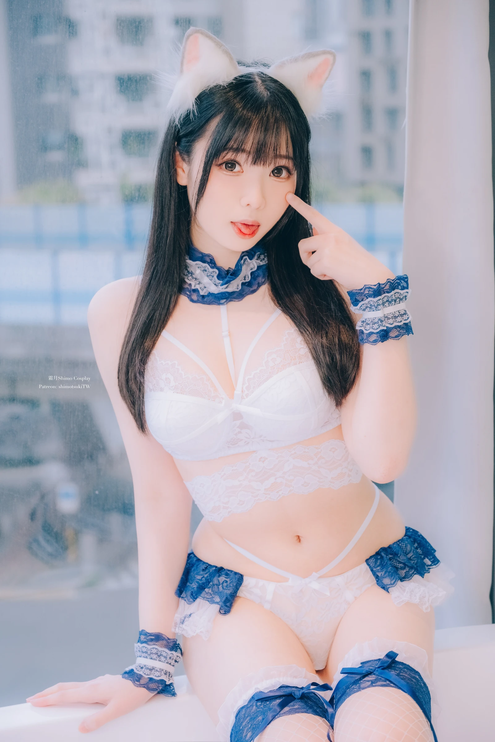 图片[2]-微博妹纸霜月shimo Lace Lingerie-COS世界