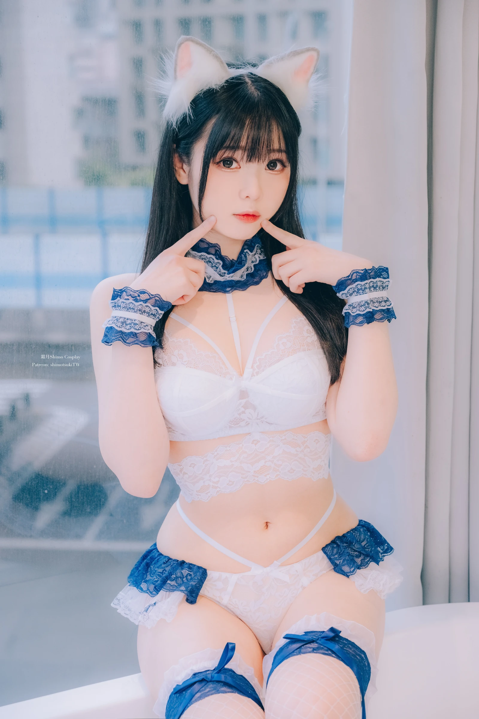图片[3]-微博妹纸霜月shimo Lace Lingerie-COS世界