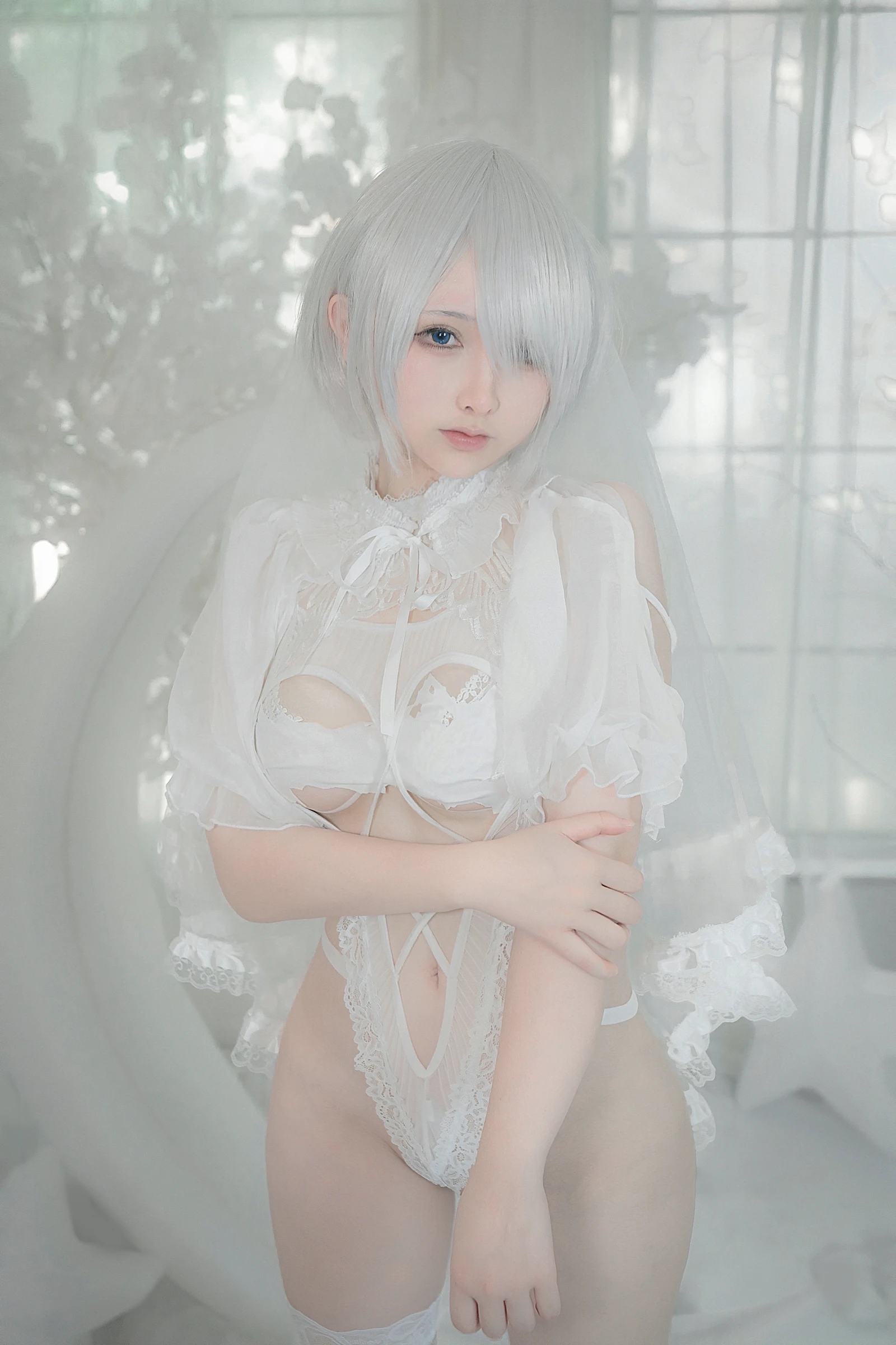 图片[3]-樱梨梨 2B白花嫁-COS世界