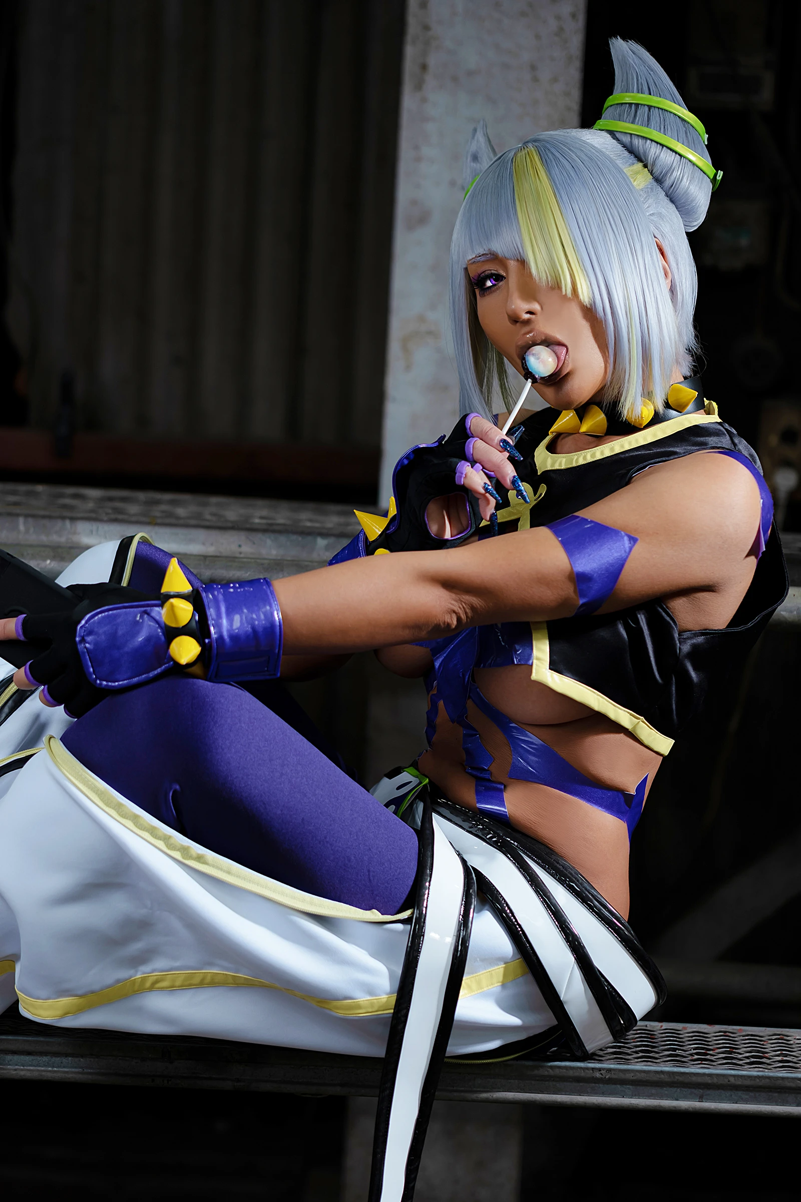 图片[3]-Cosplay nonsummerjack non Juri Fighter-COS世界