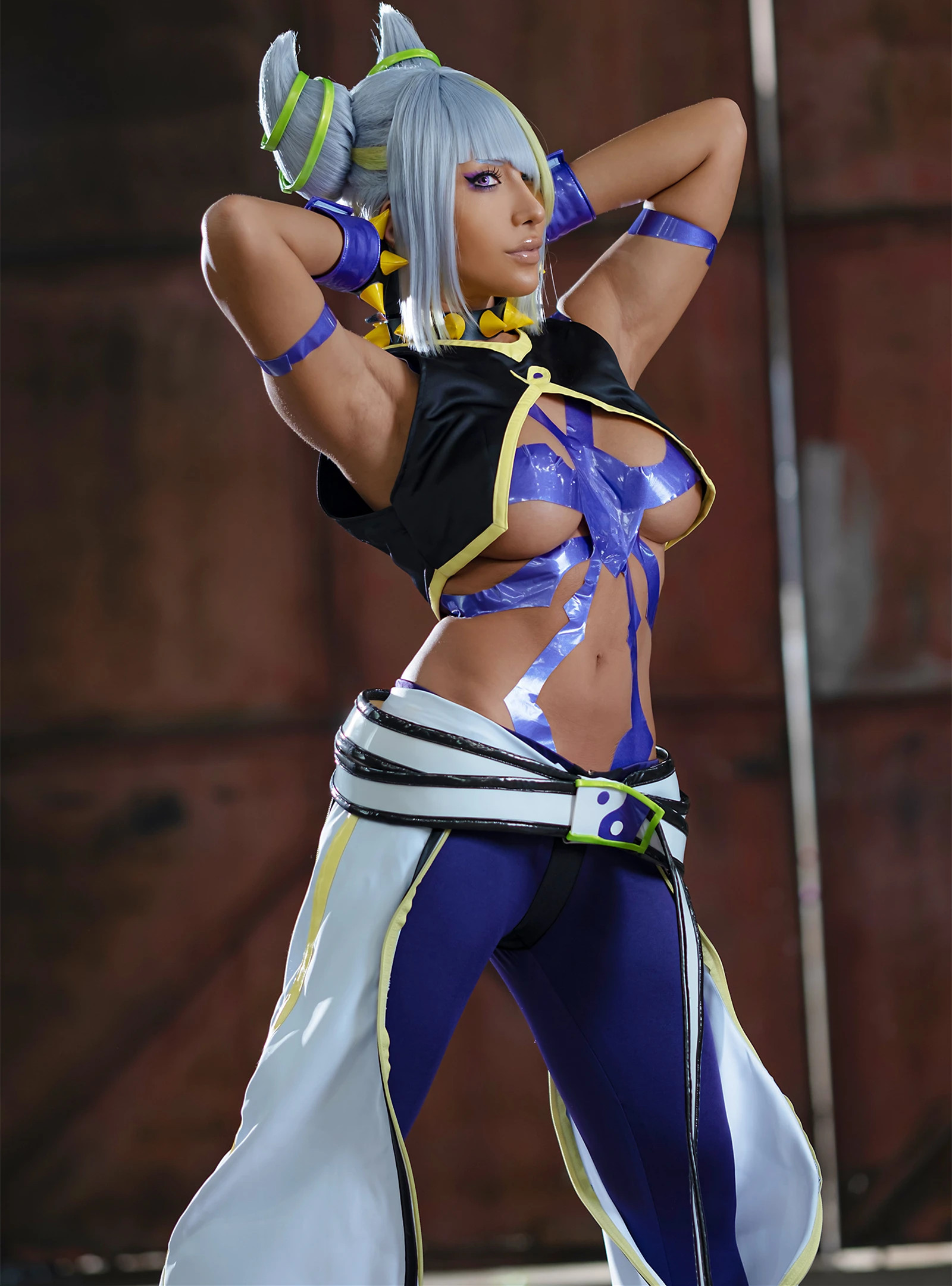 Cosplay nonsummerjack non Juri Fighter-COS世界