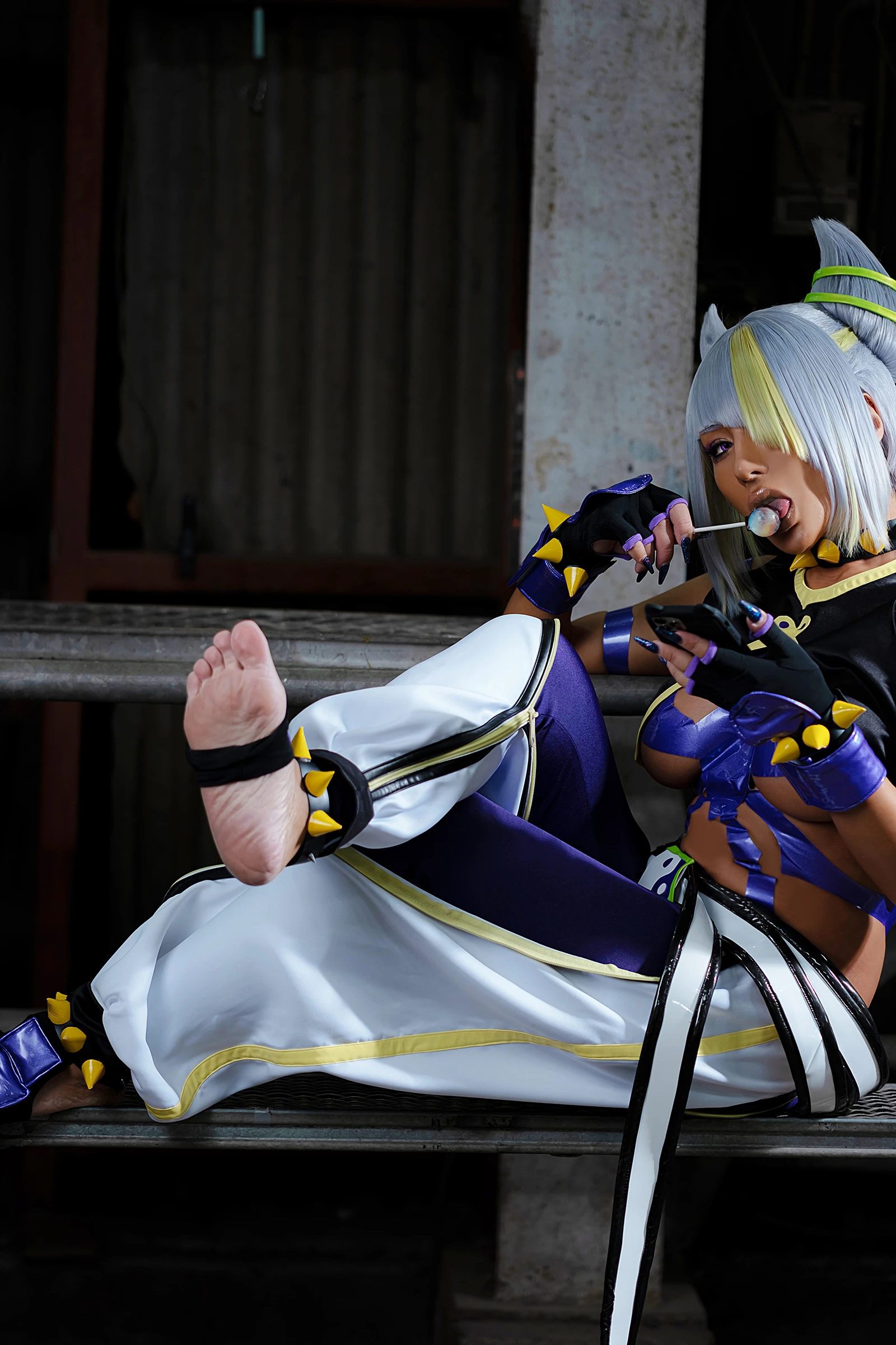 图片[4]-Cosplay nonsummerjack non Juri Fighter-COS世界